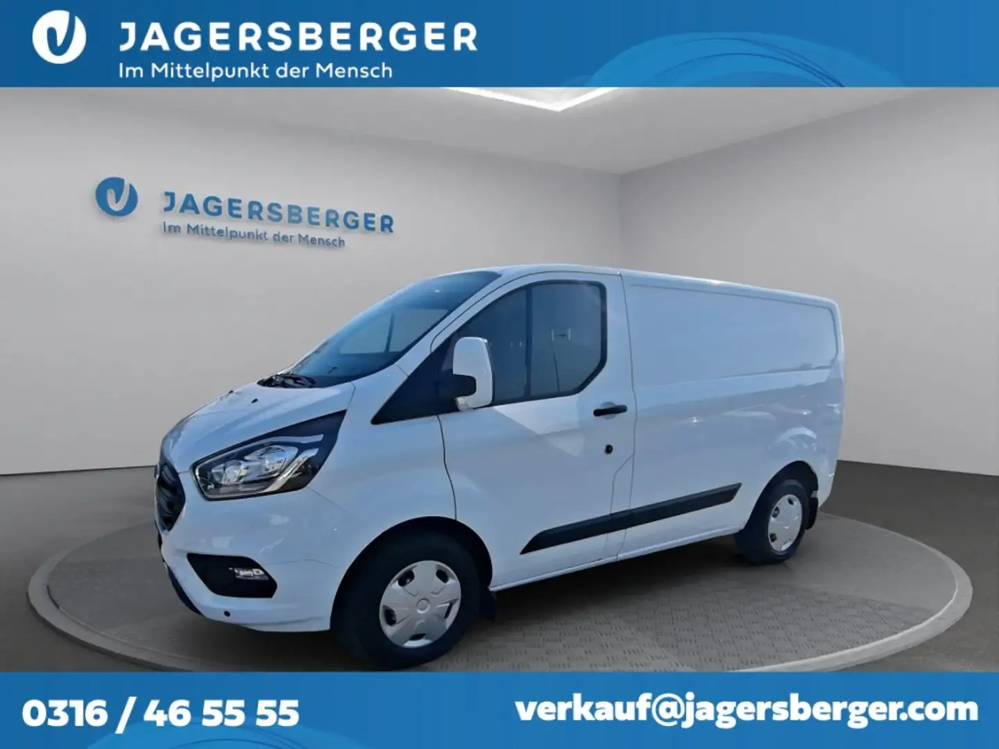 Ford Transit Custom Custom 2,0 EcoBlue 170 PS Kasten Trend 300L1 Weiß - 1