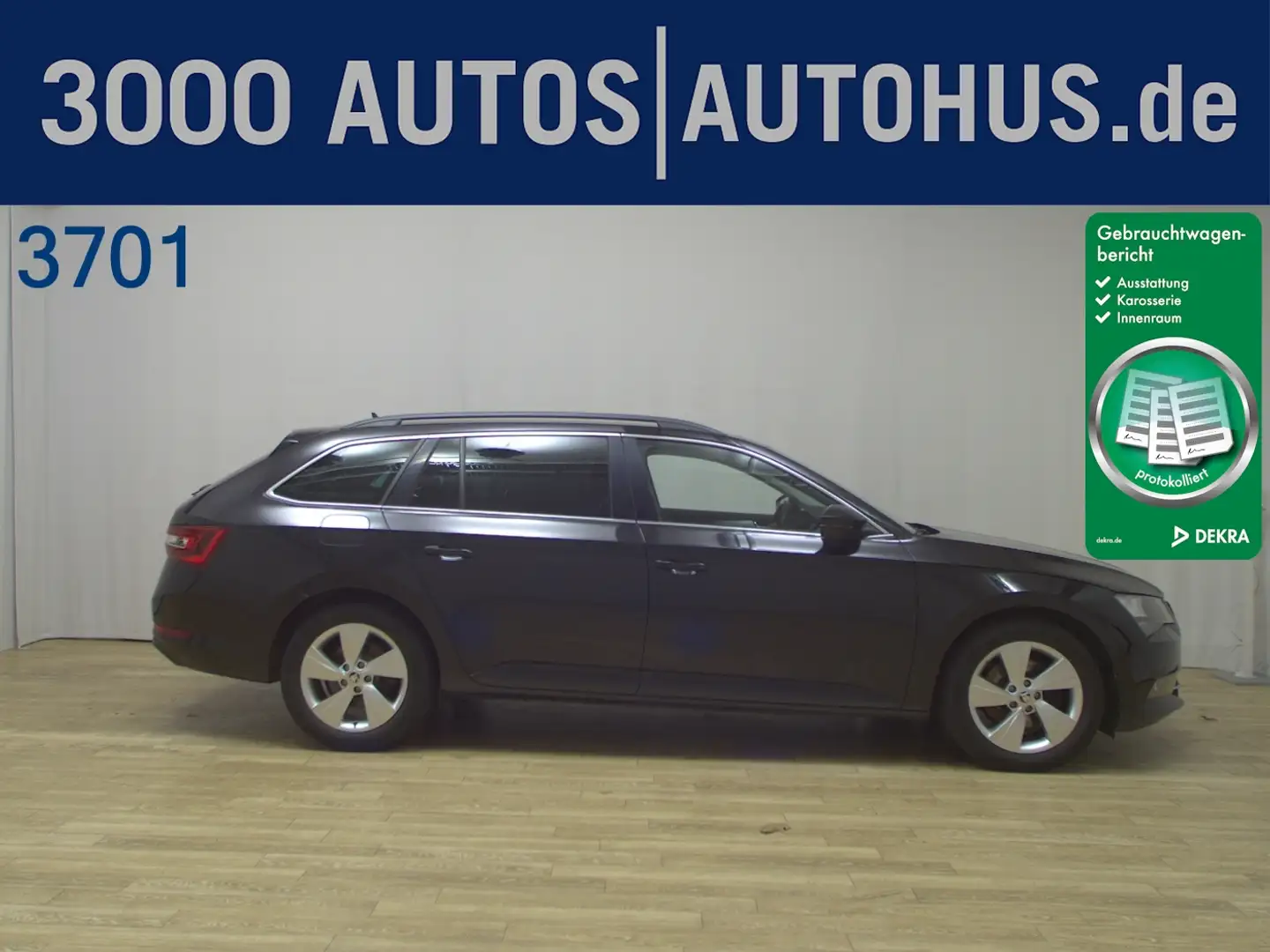 Skoda Superb Combi 1.6 TDI Ambition Navi ACC el.Heck Schwarz - 1