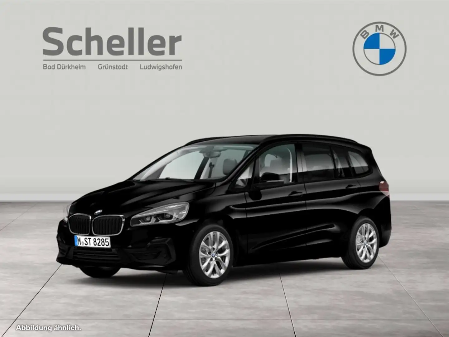 BMW 218 d Gran Tourer Advantage DAB LED Navi Shz PDC Noir - 1
