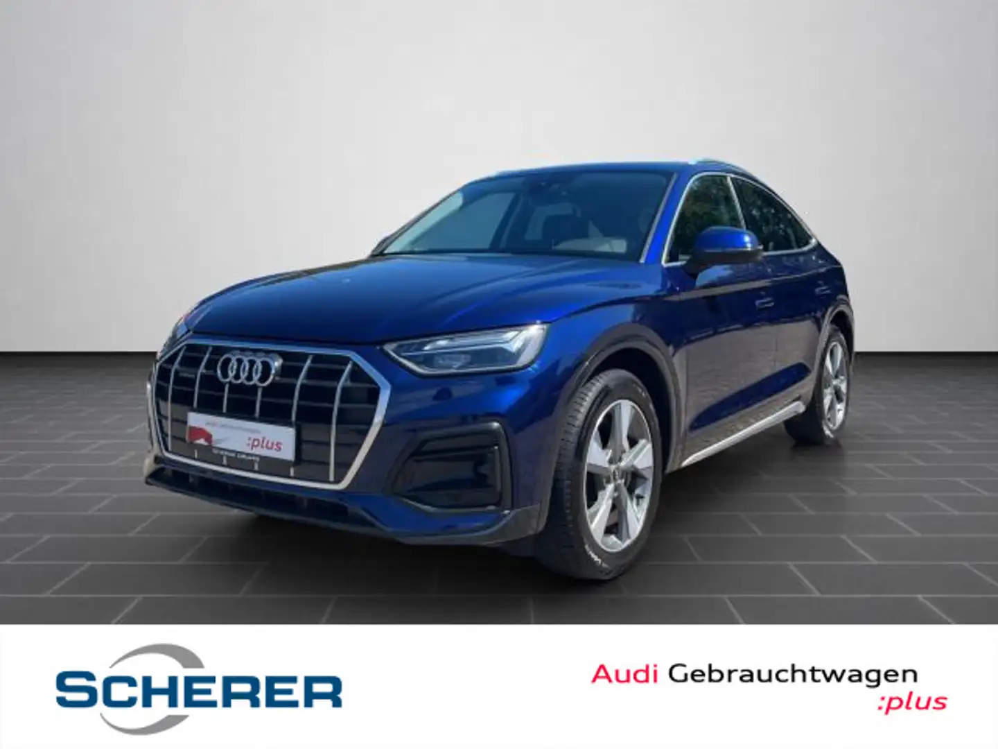Audi Q5 advanced TFSIe 50 KAMERA NAVI-PLUS Blau - 1