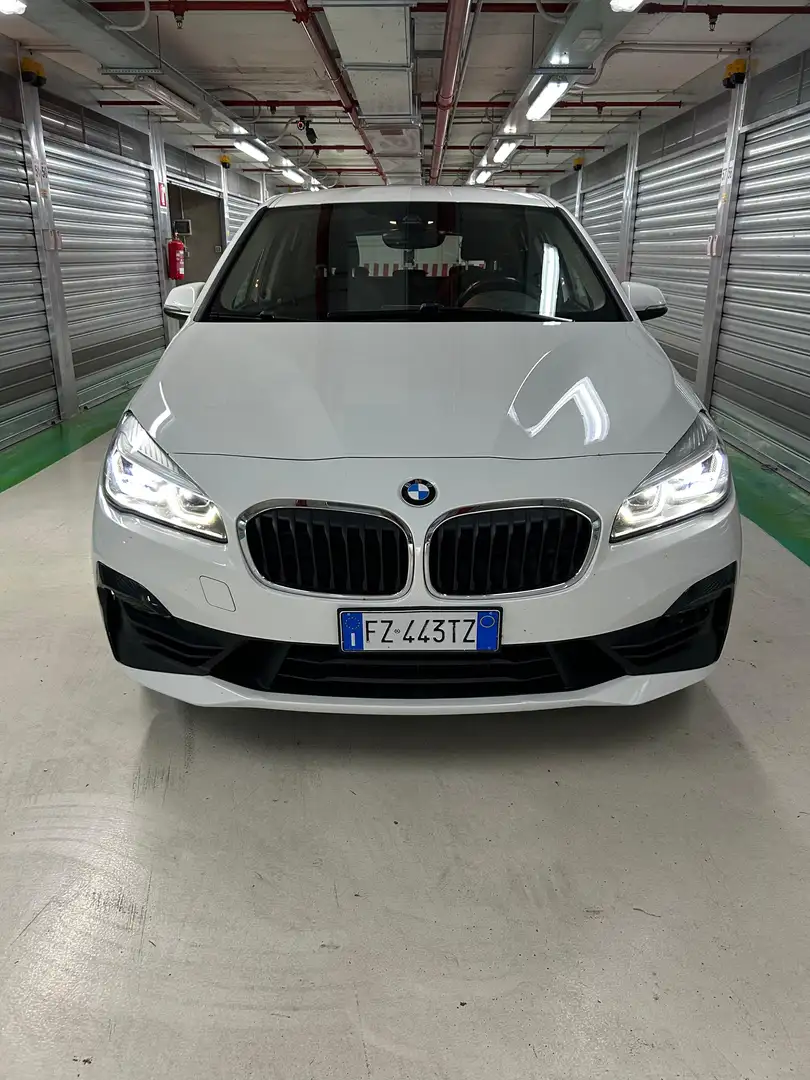 BMW 218 Serie 2 218d Active Tourer Luxury automatica Blanc - 2