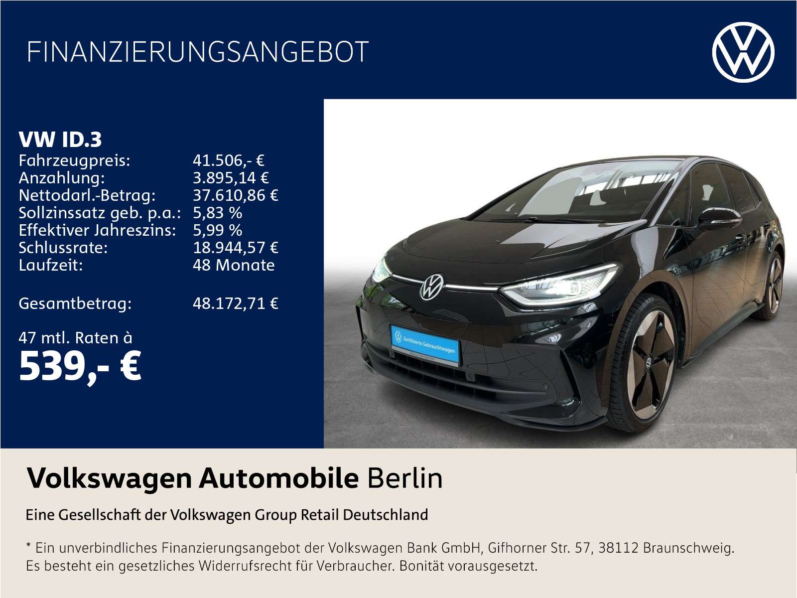 2024 Volkswagen ID3