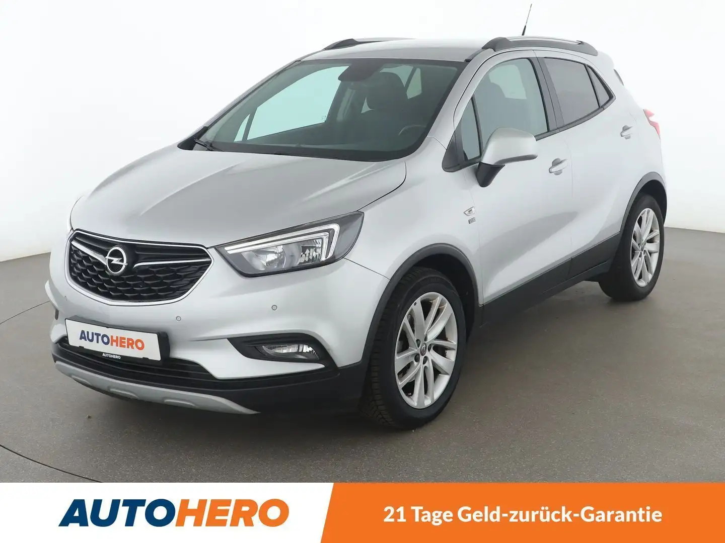 Opel Mokka X 1.4 Turbo 120 Jahre Start/Stop *NAVI*TEMPO*CAM*PDC Silber - 1
