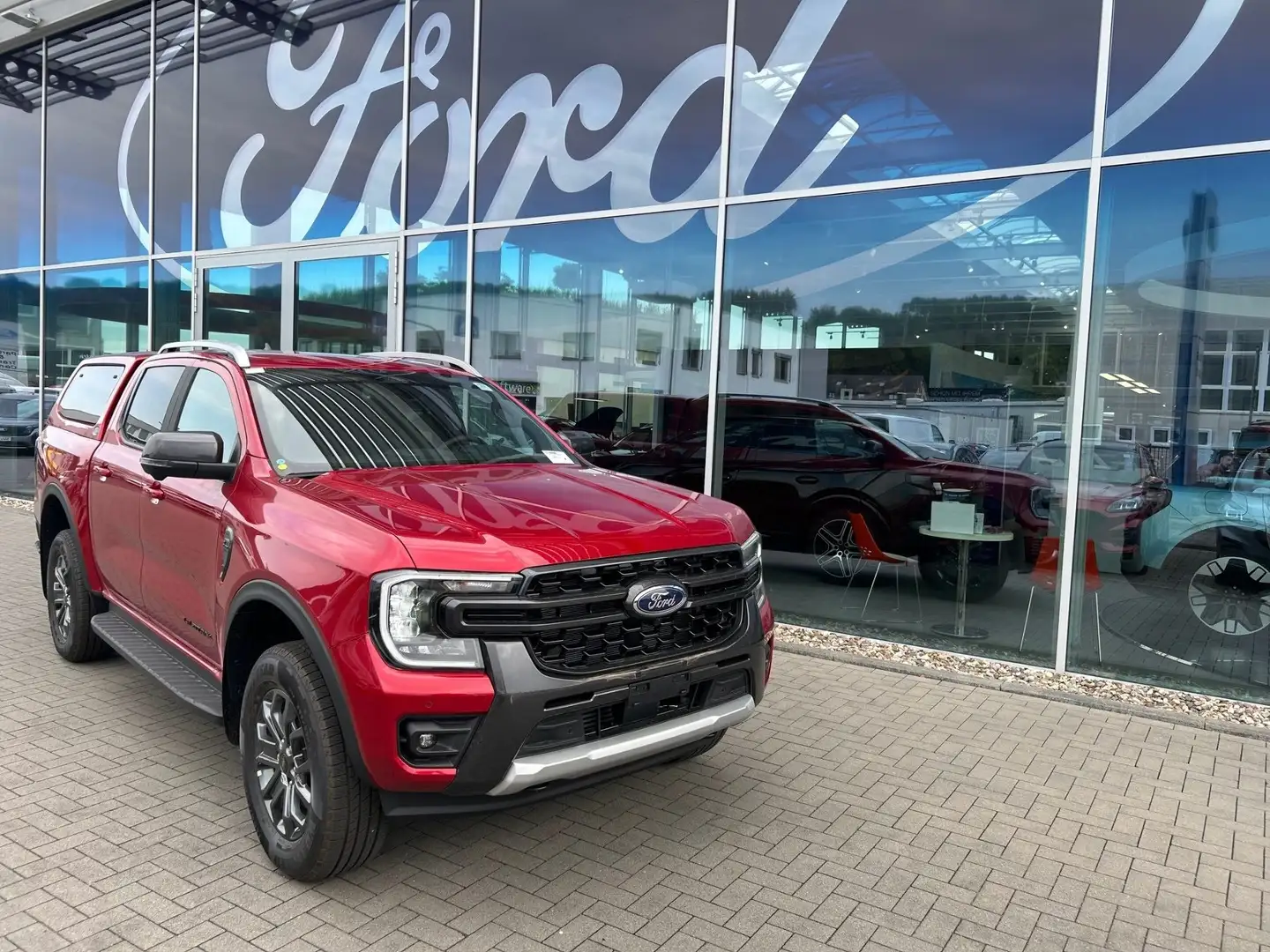 Ford Ranger WILDTRAK DoKa *Hardtop *LAGER Rood - 1