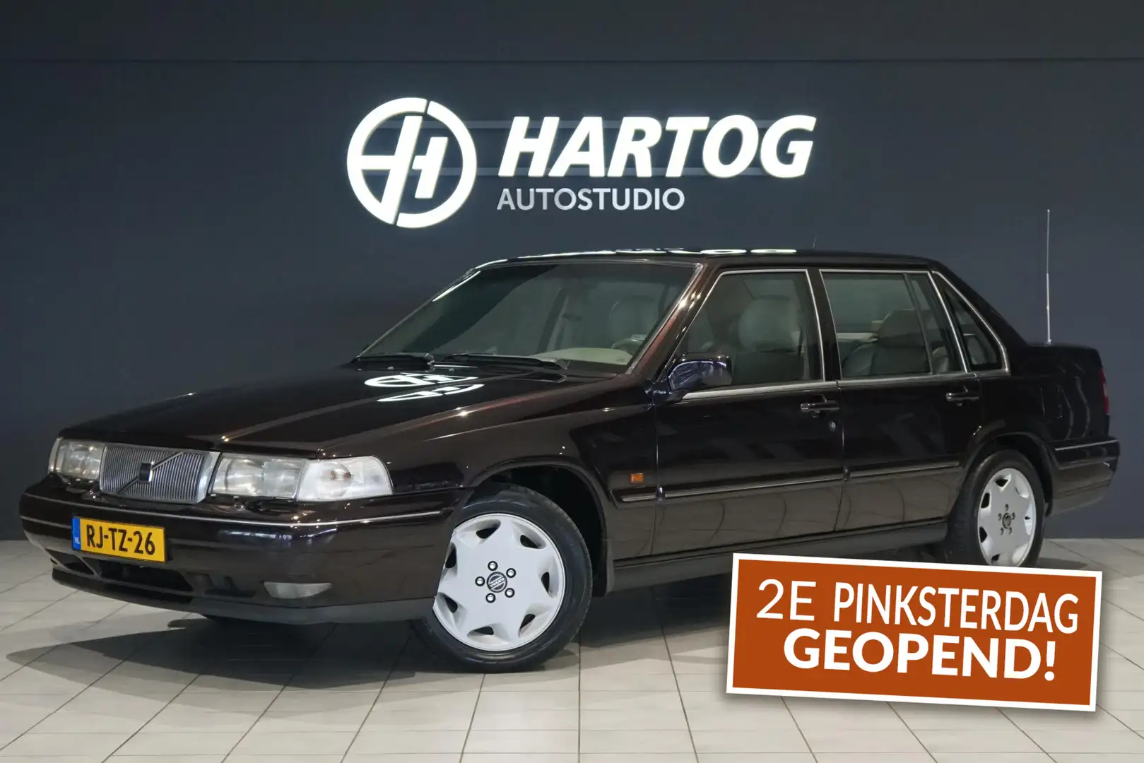 Volvo 960 2.5 170PK + ORIG. NEDERLANDS / LEDER Burdeos - 1