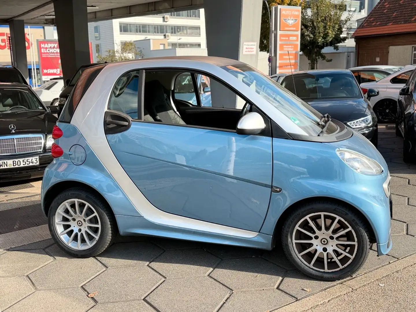 smart forTwo Servo*Klima*Tüv Neu* Micro Hybrid Drive Plateado - 2