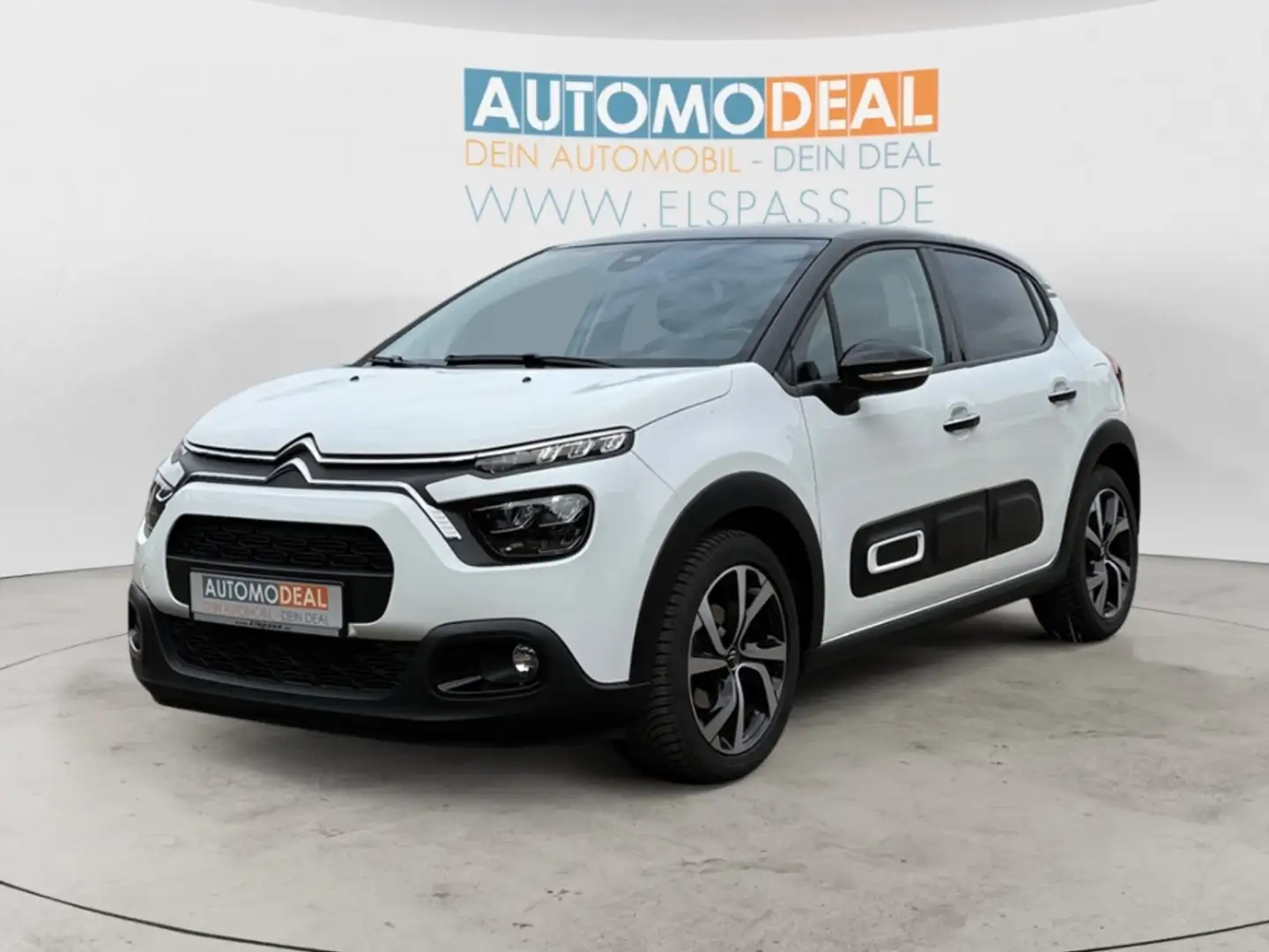 Citroen C3 Shine PureTech AUTOMATIK NAV LED KAMERA SITZ.HZG T Wit - 2