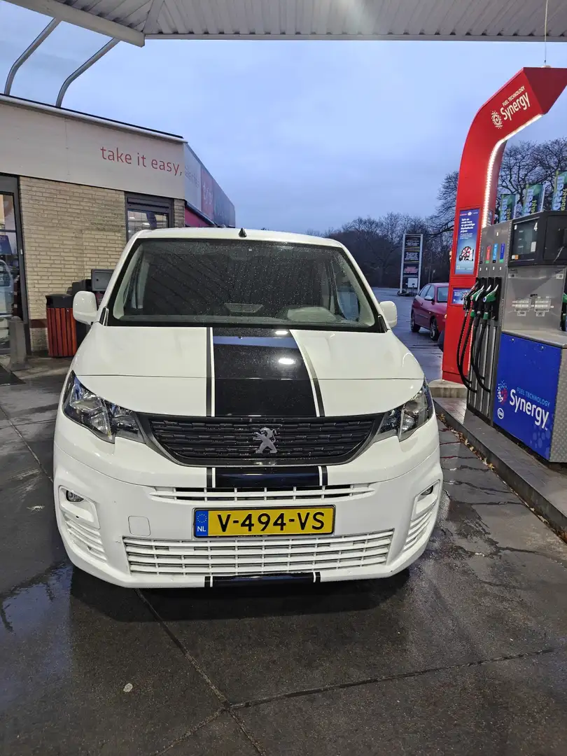 Peugeot Partner 1.6 BlueHDI Premium, 4 ob. velgen + 2 voorbanden Wit - 2