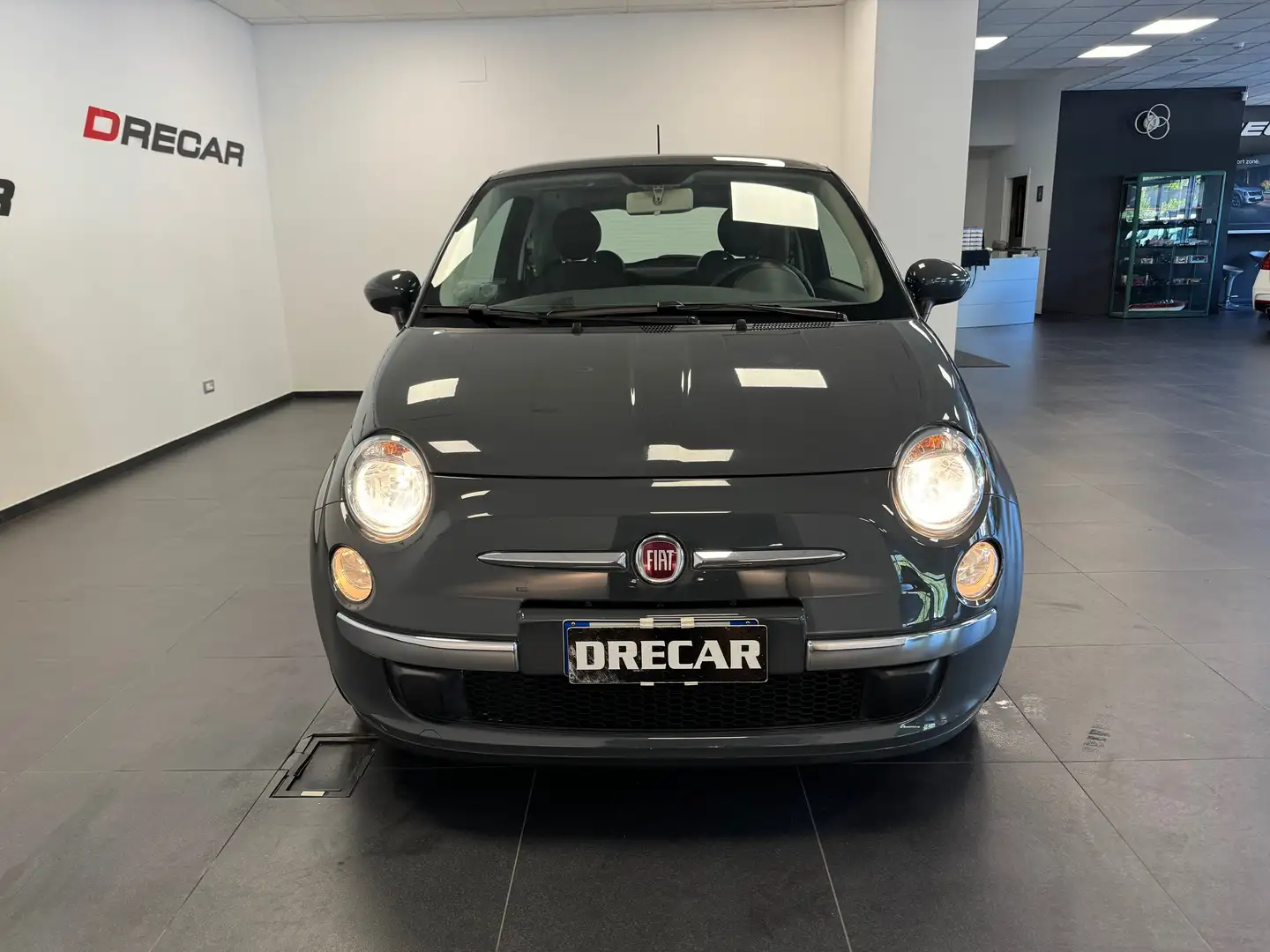Fiat 500 500 1.2 Lounge 69cv GPL 75.000 KM NEOPATENTATI Grigio - 2