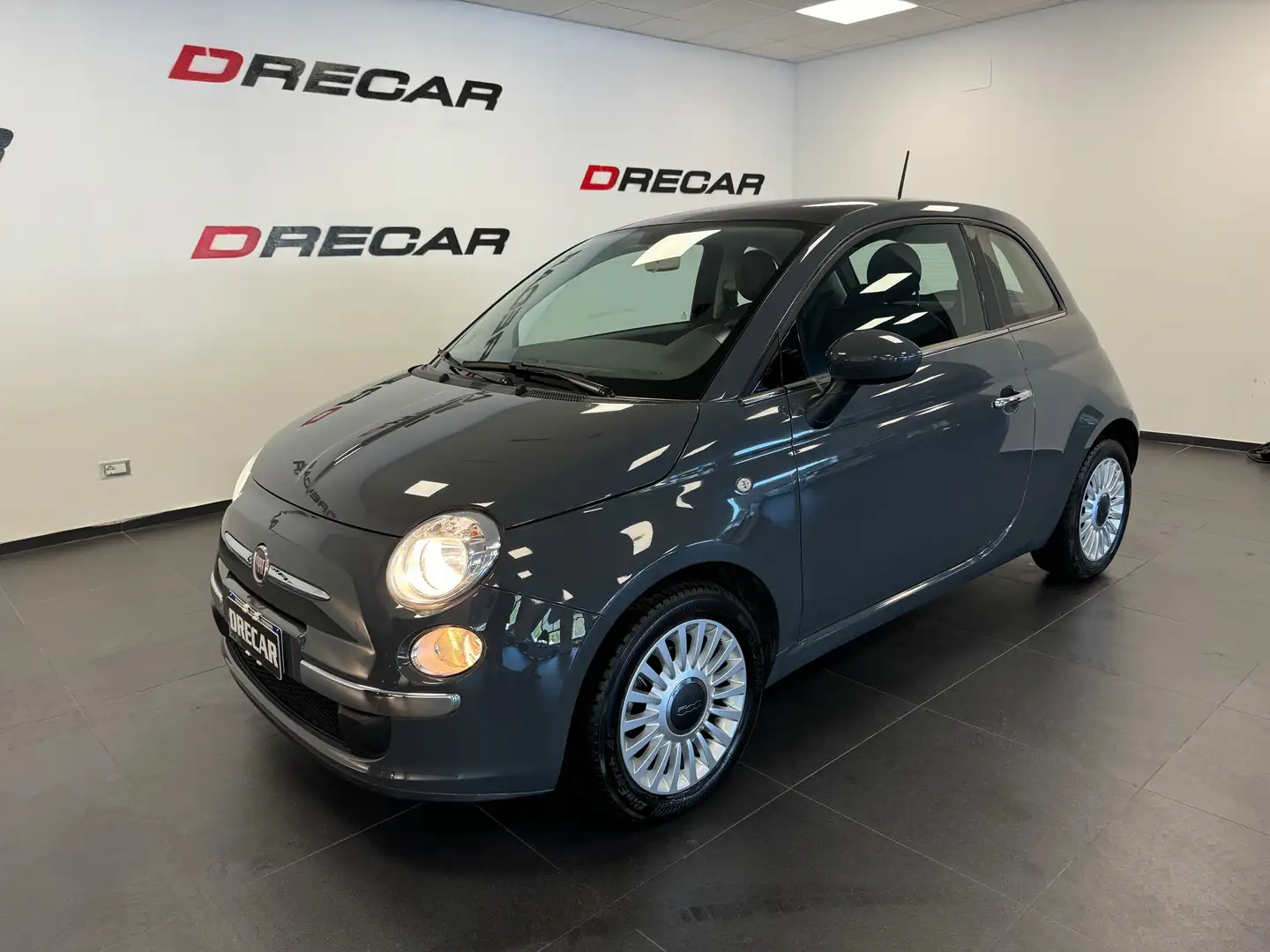 Fiat 500 500 1.2 Lounge 69cv GPL 75.000 KM NEOPATENTATI Grigio - 1