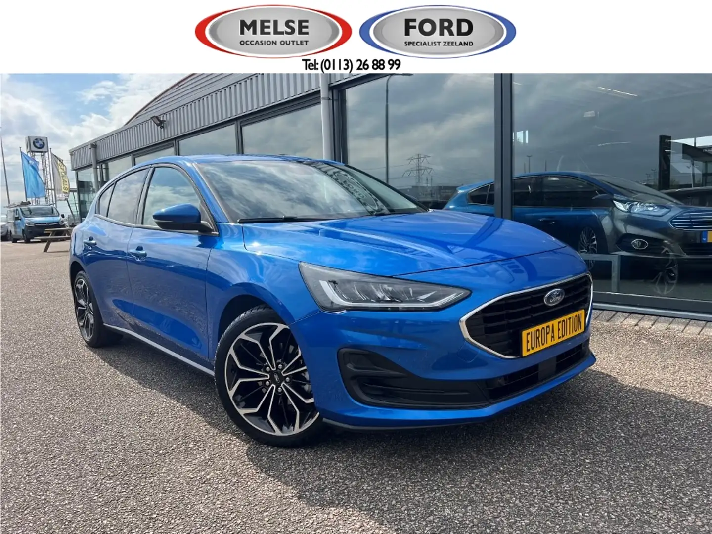 Ford Focus 1.0 EcoBoost Hybrid 125pk Powershift EDITION Blauw - 2