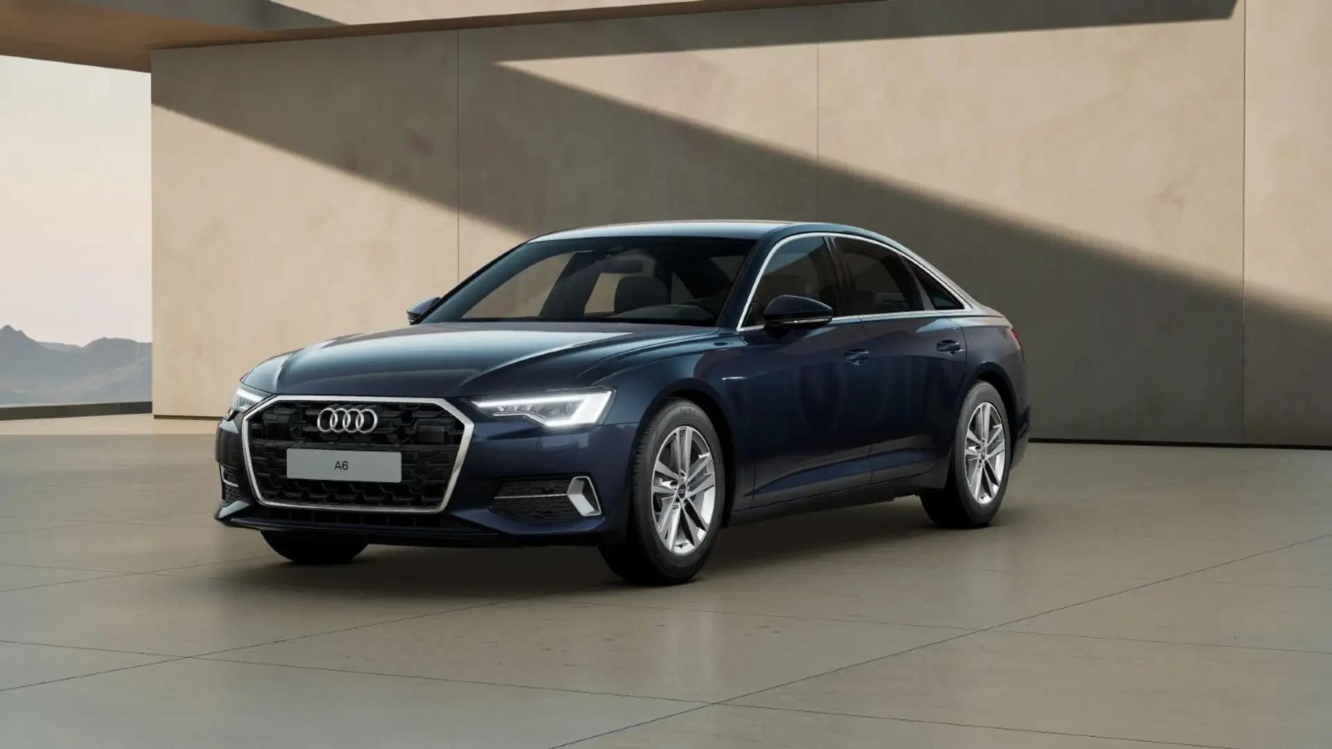 Audi A6 advanced 40TDI Stronic Navi LED virtual ACC E Blauw - 2
