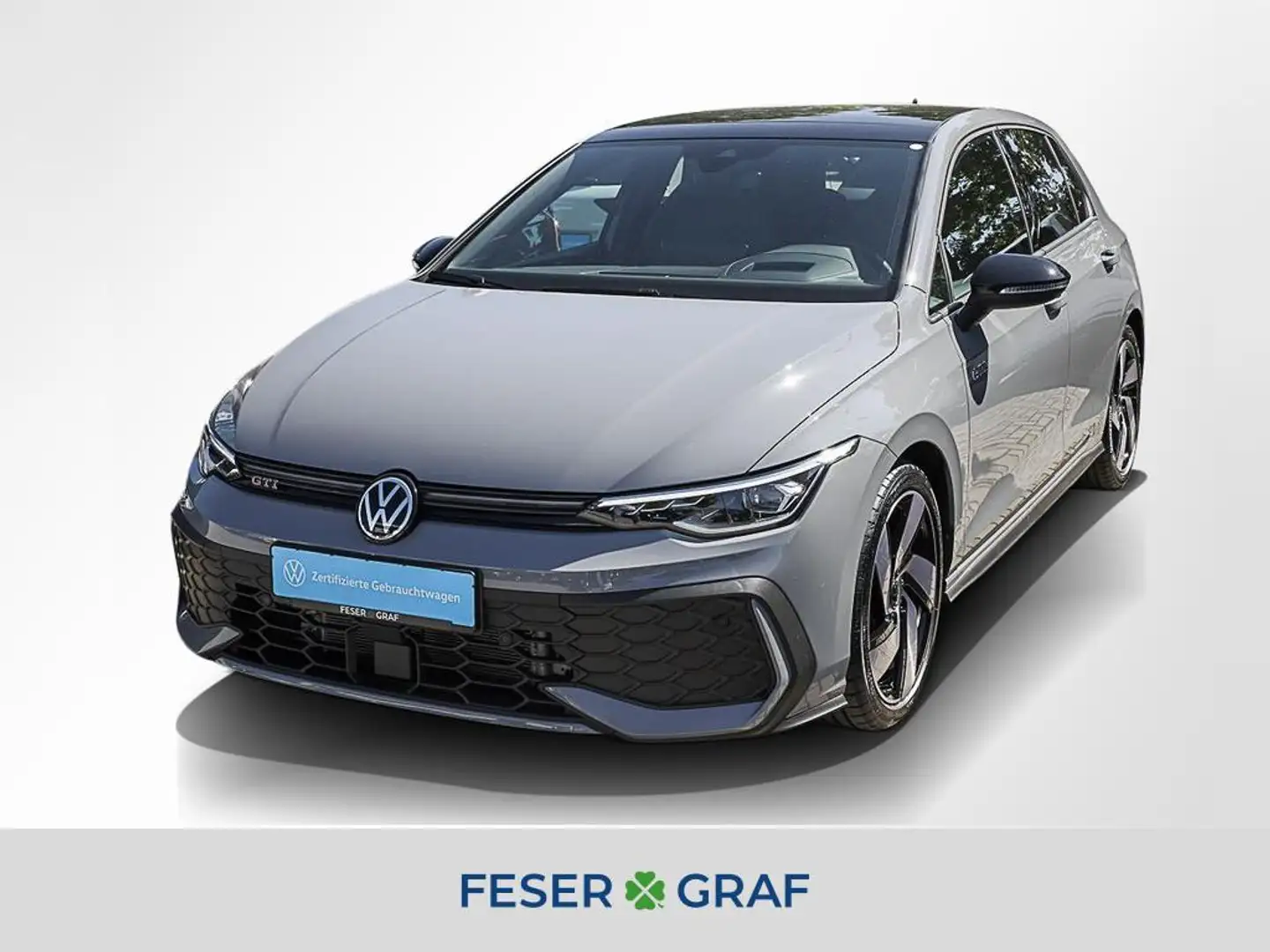 Volkswagen Golf 8 GTI 2.0 TSI Black Style Head-up Navi Pano Grau - 1