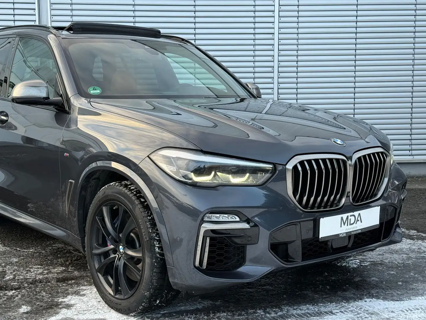 BMW X5 M d M-SPORTPAKET/3xTV/HEAD-UP/PANO/KRISTALL Gris - 2