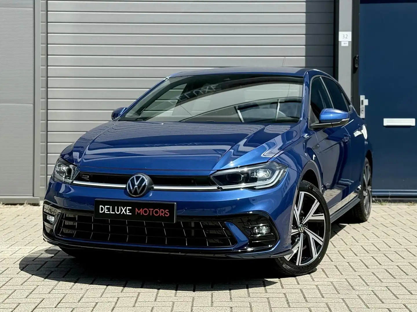 Volkswagen Polo 1.0 TSI R-Line Camera|Keyless|IQ|ACC|110 pk Blauw - 1