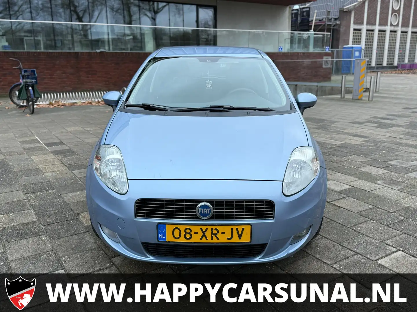 Fiat Grande Punto 1.4 Dynamic, AIRCO, APK Blauw - 2