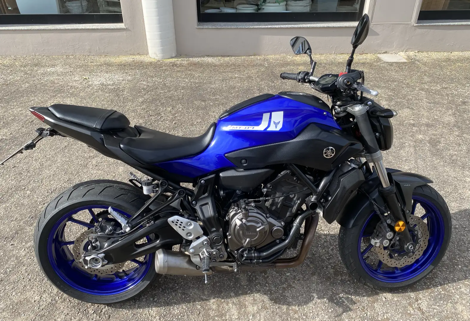 Yamaha MT-07 ABS Azul - 1