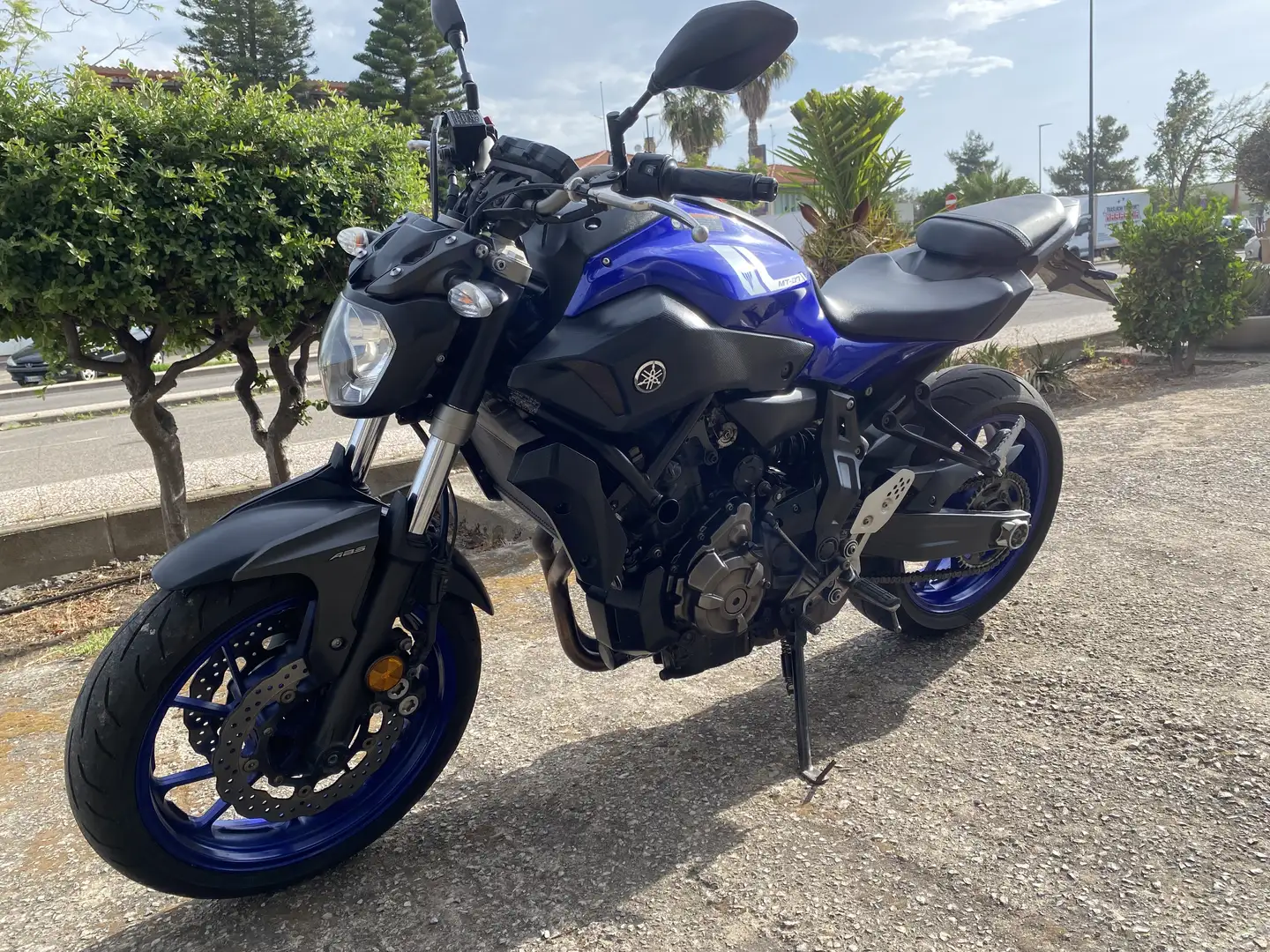Yamaha MT-07 ABS Azul - 2