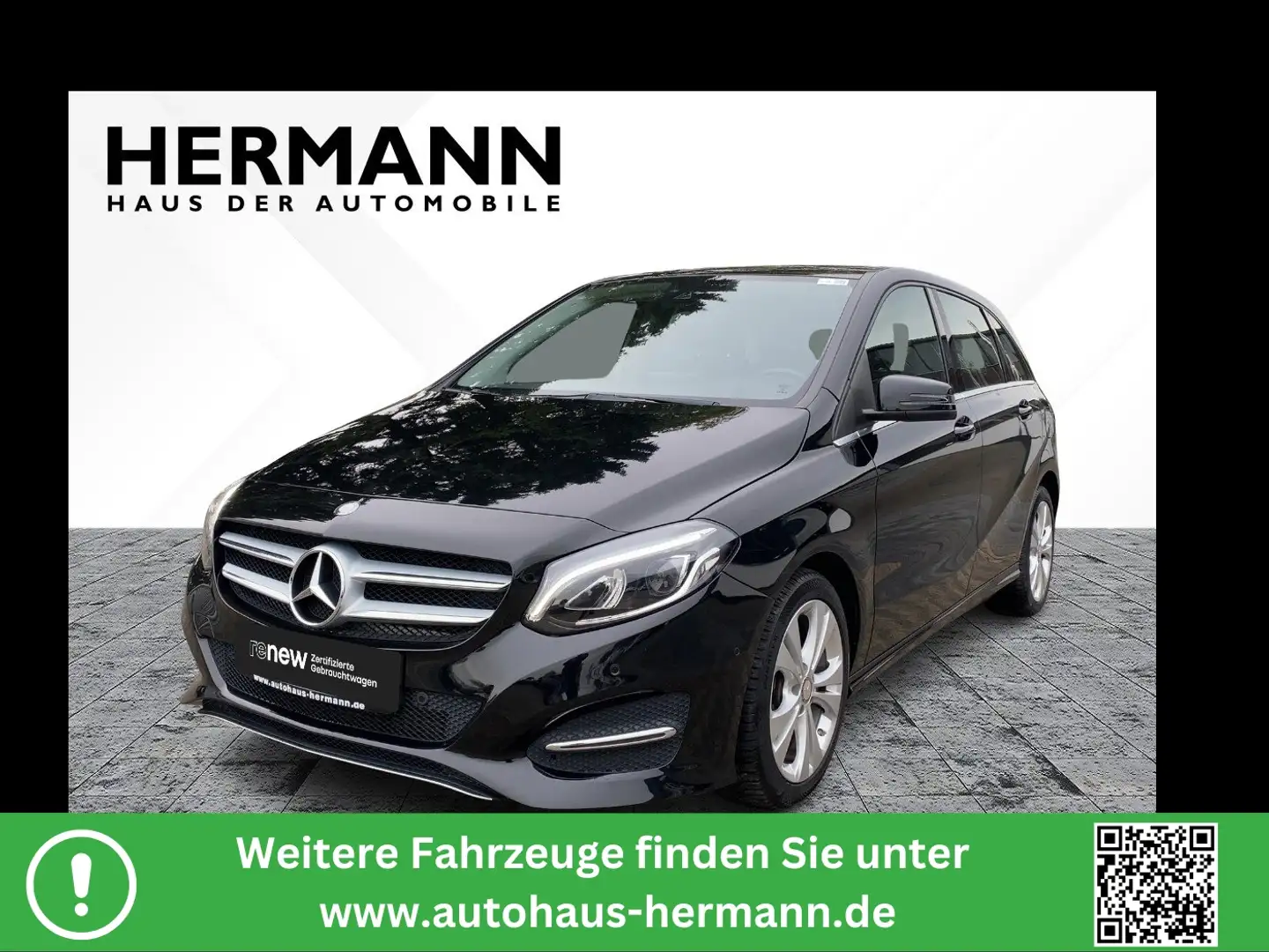 Mercedes-Benz B 200 Urban AHK*LED*SHZ*Navi*LM*PDC*Klima Zwart - 1