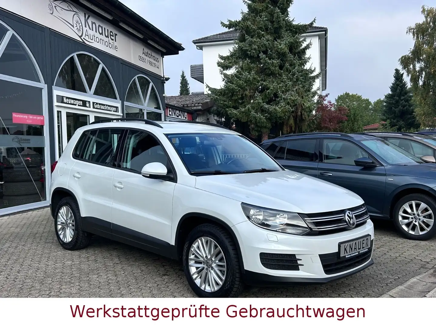 Volkswagen Tiguan 2.0 TDI Trend & Fun*Sitzhei*Navi*PDC*AHK* Blanc - 1