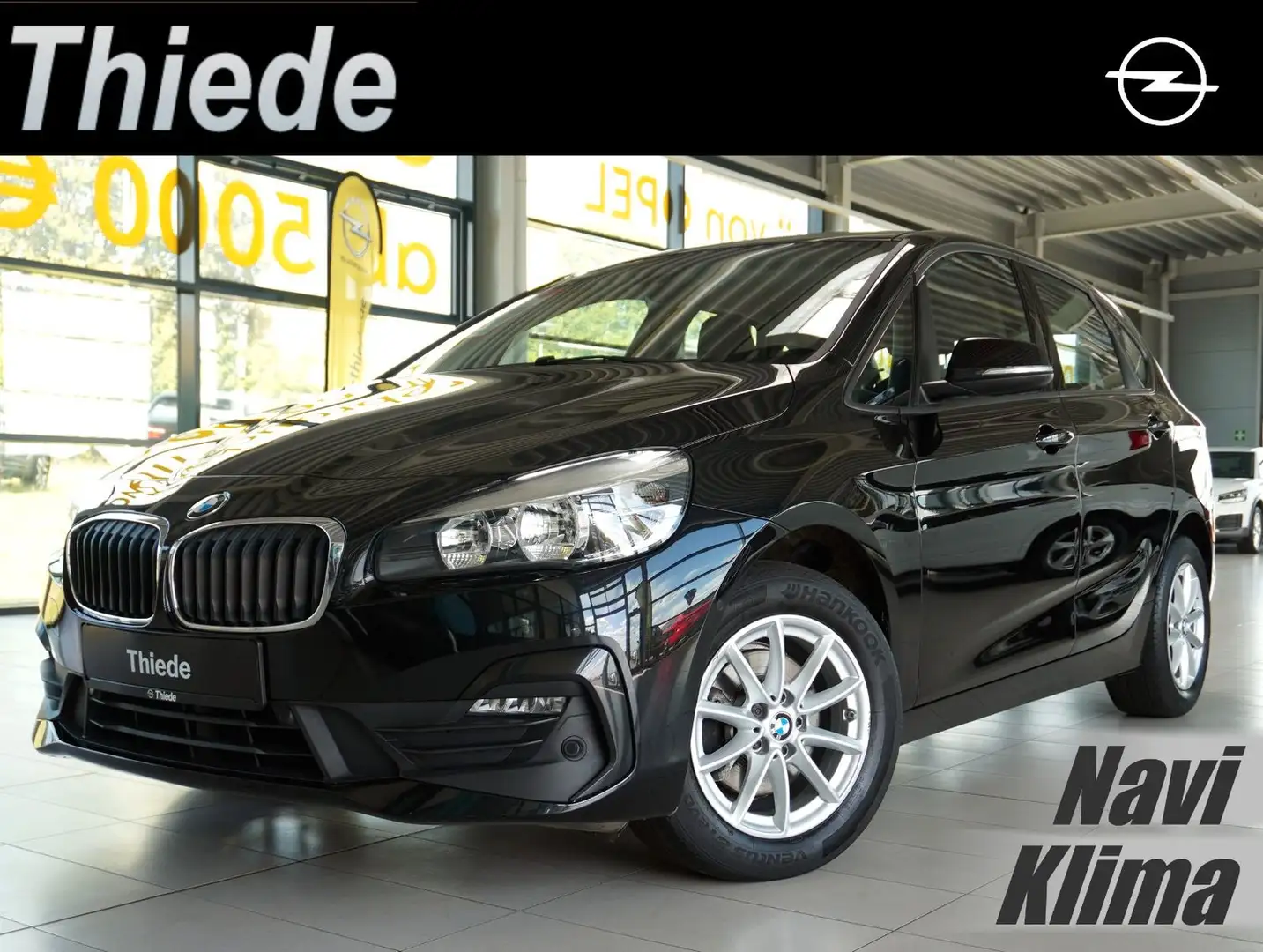 BMW 216 NAVI/PDC/ALU/EU6dTemp Schwarz - 1