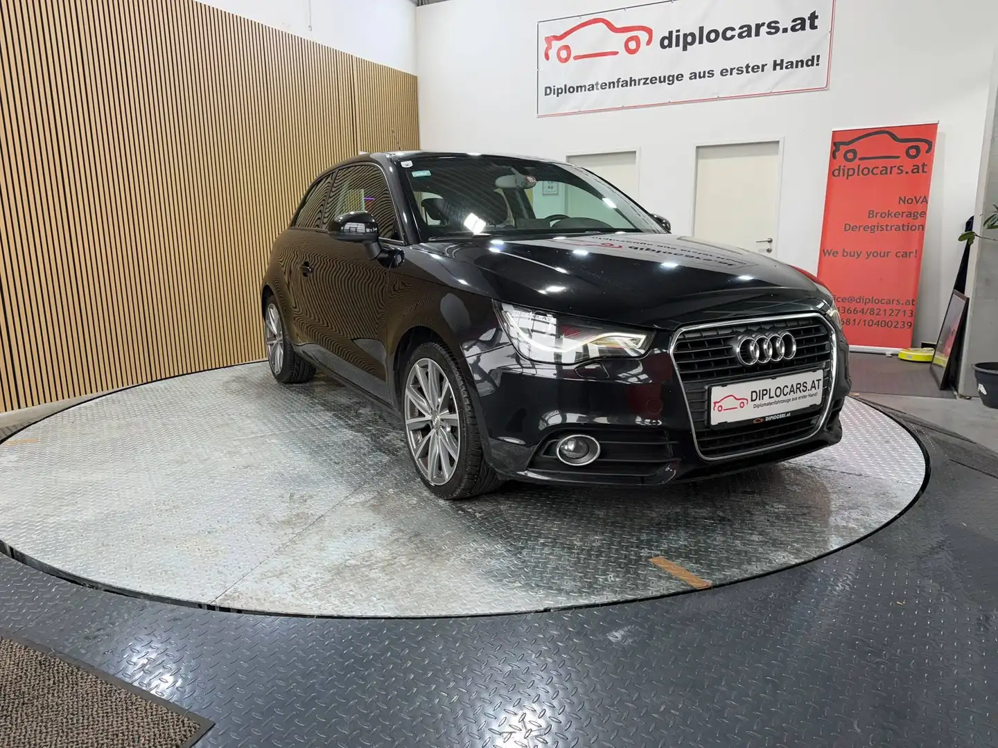 Audi A1 Ambition Schwarz - 1