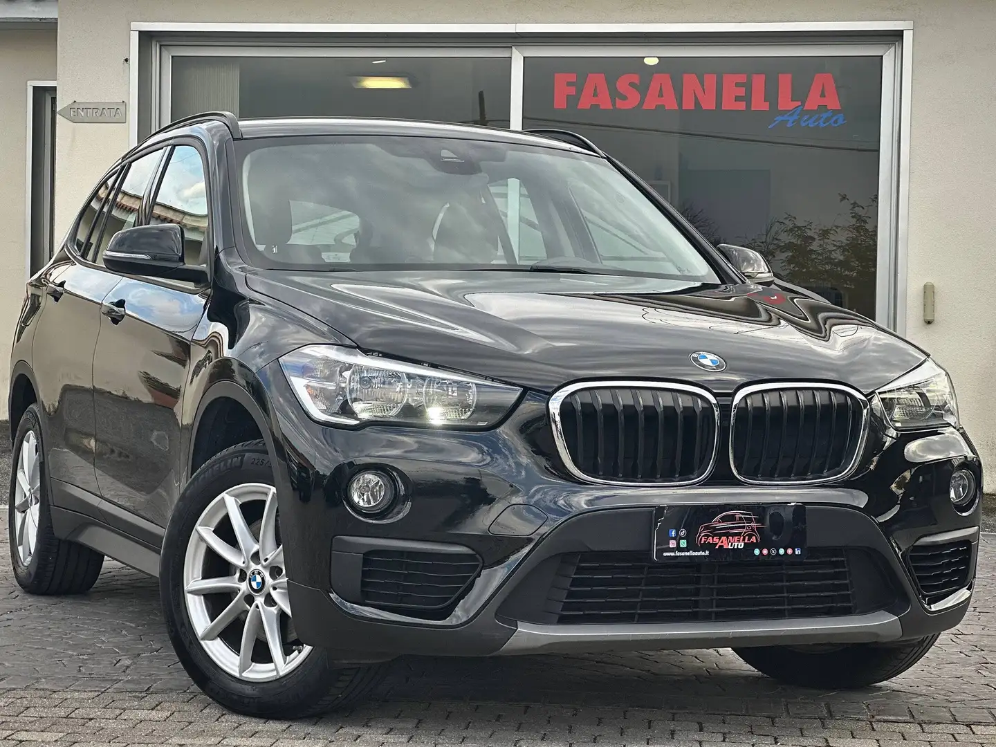 BMW X1 X1 sdrive18i 140cv  ITALIANA-UNIPRO'-NO VINCOLI Nero - 1