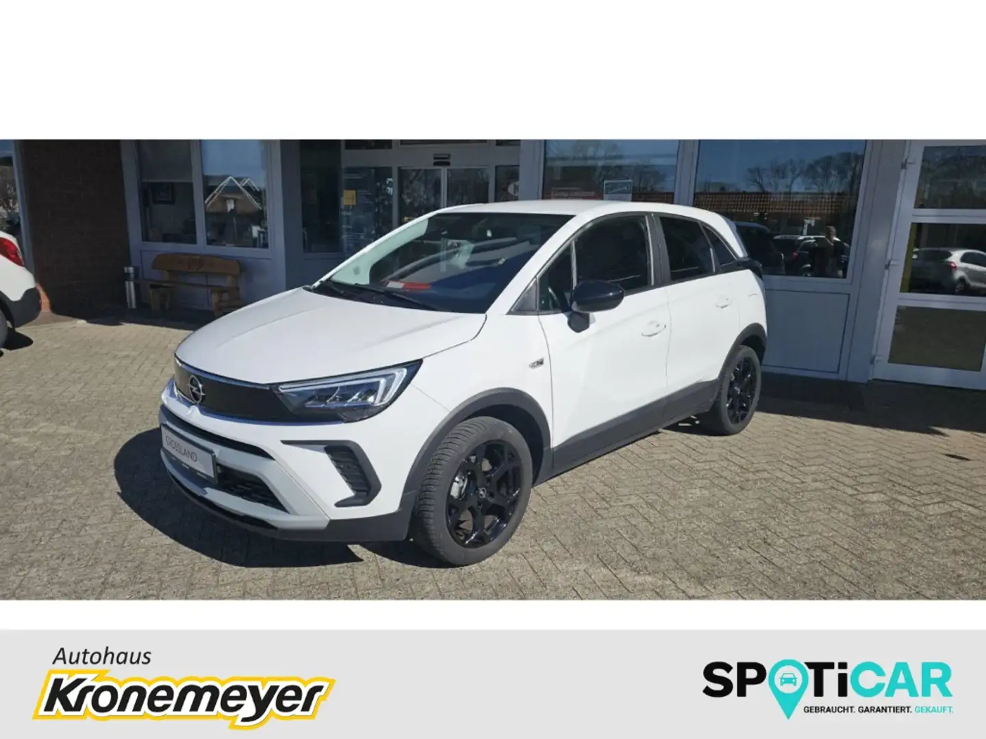 Opel Crossland Elegance 1.2 Turbo 130PS Automatik AHK-abnehmbar N Blanc - 2