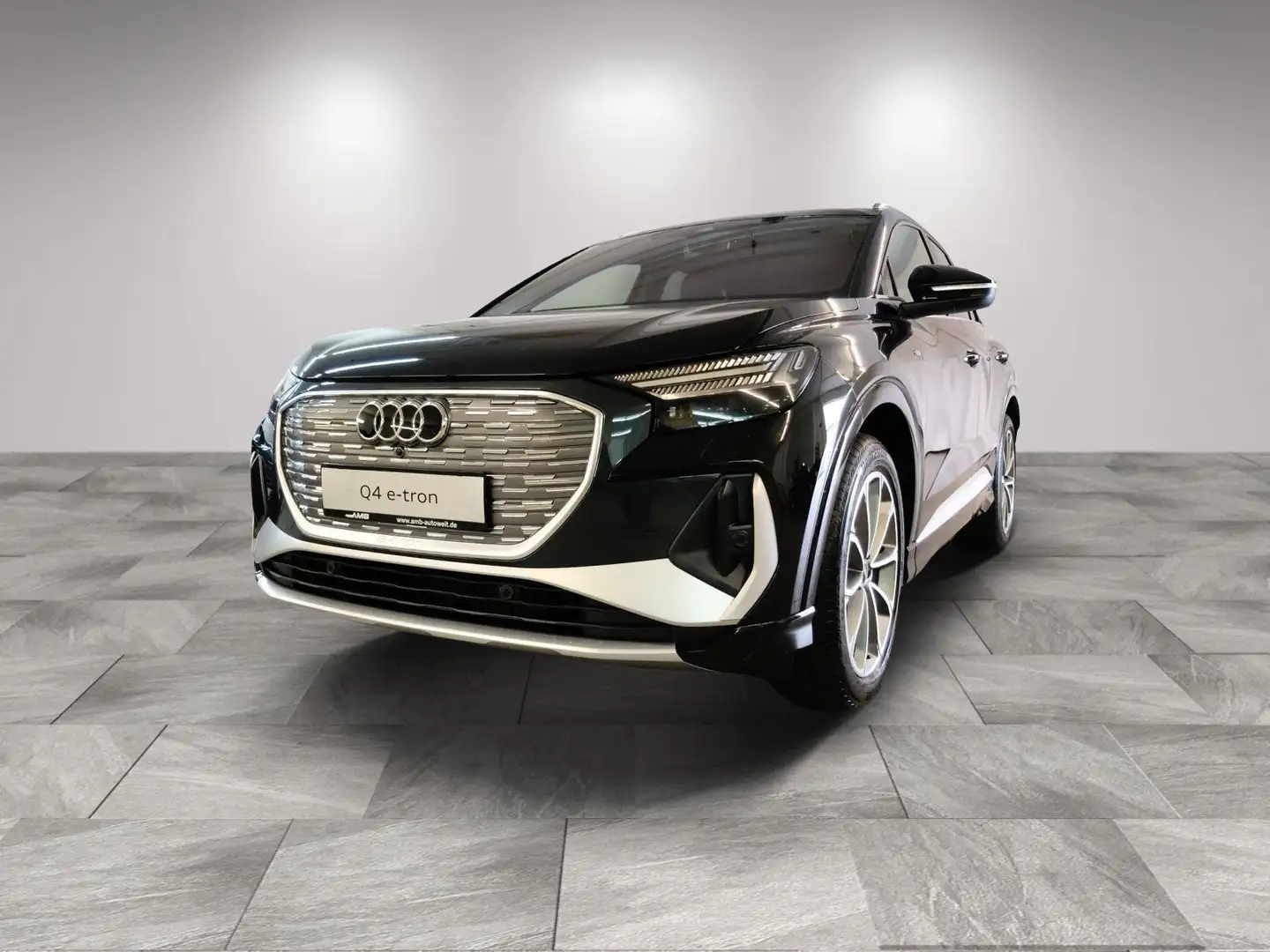Audi Q4 e-tron S line 50 Matrix/Assist+/Panod/Wärmepu Schwarz - 2