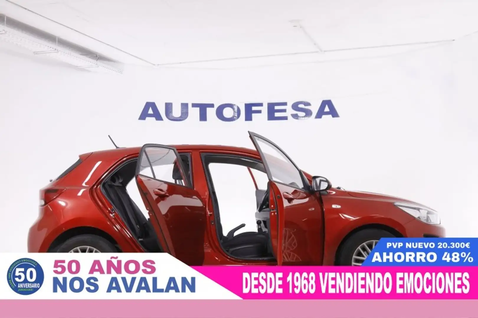 Kia Rio 1.2 CONCEPT 84CV 5P #PARKTRONIC Rojo - 2