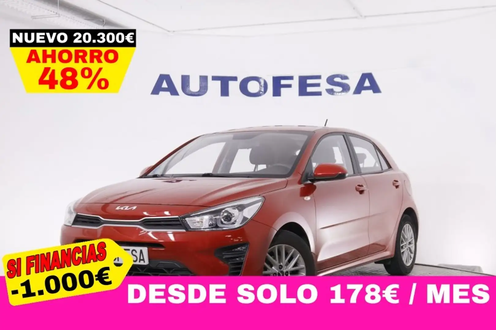 Kia Rio 1.2 CONCEPT 84CV 5P #PARKTRONIC Rojo - 1