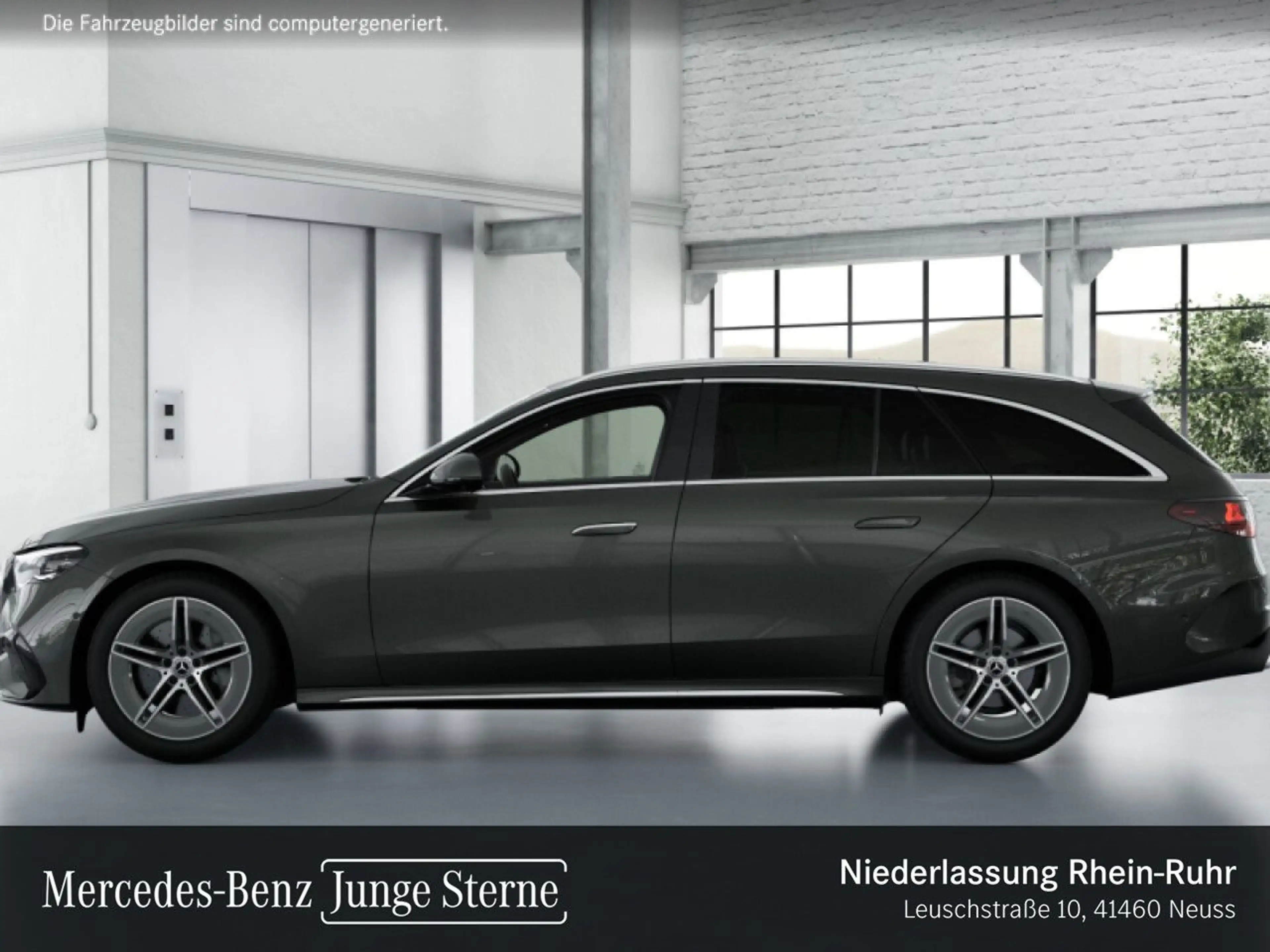 Mercedes-Benz E 220 d T Edition AMG-Line Fahrass WideScreen 360° — photo 5