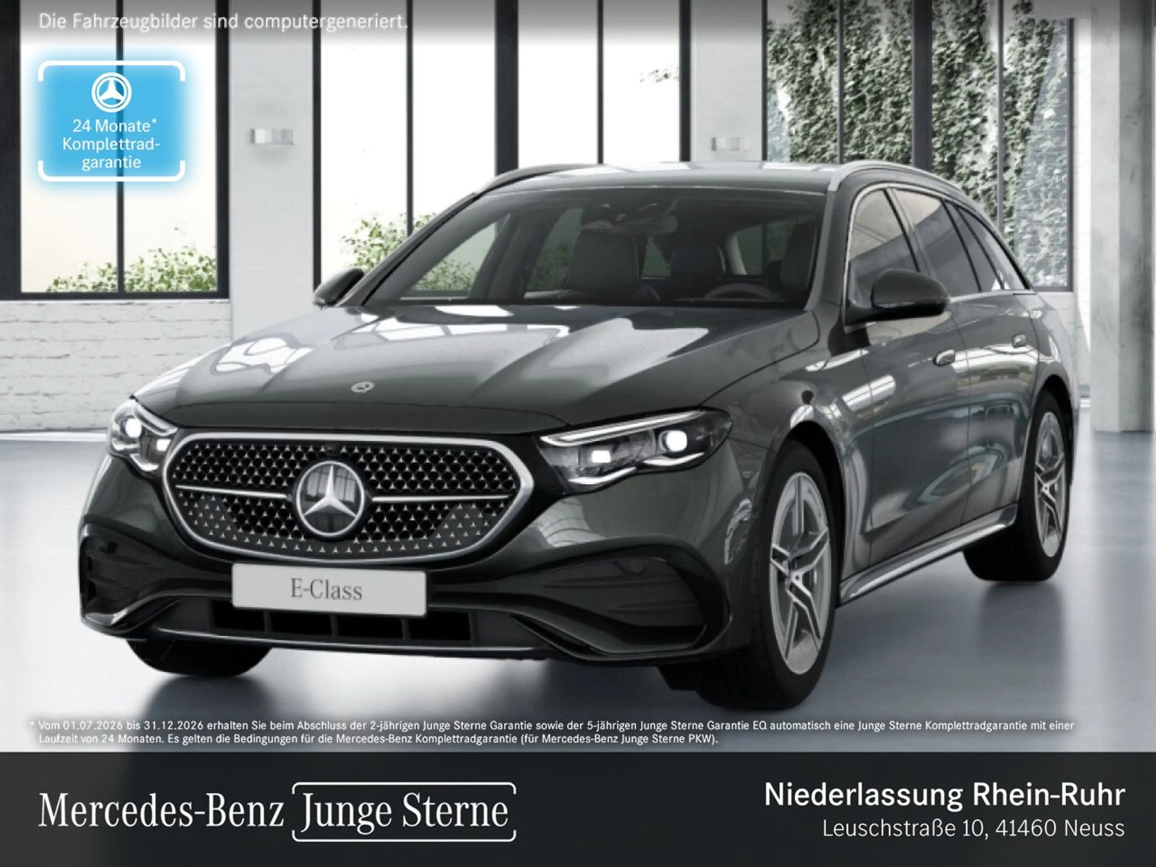 Mercedes-Benz E 220 d T Edition AMG-Line Fahrass WideScreen 360°