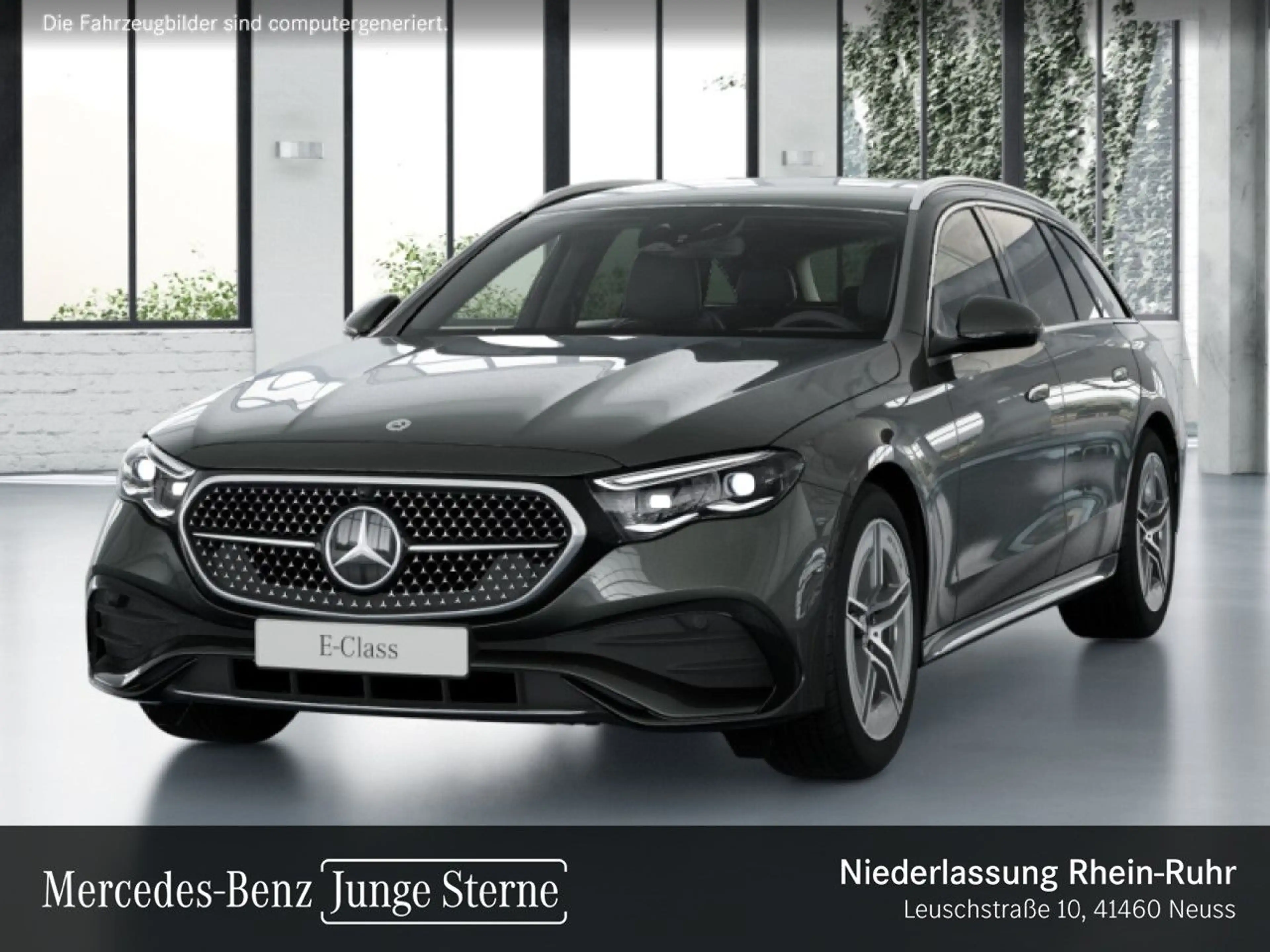 Mercedes-Benz E 220 d T Edition AMG-Line Fahrass WideScreen 360° — photo 2