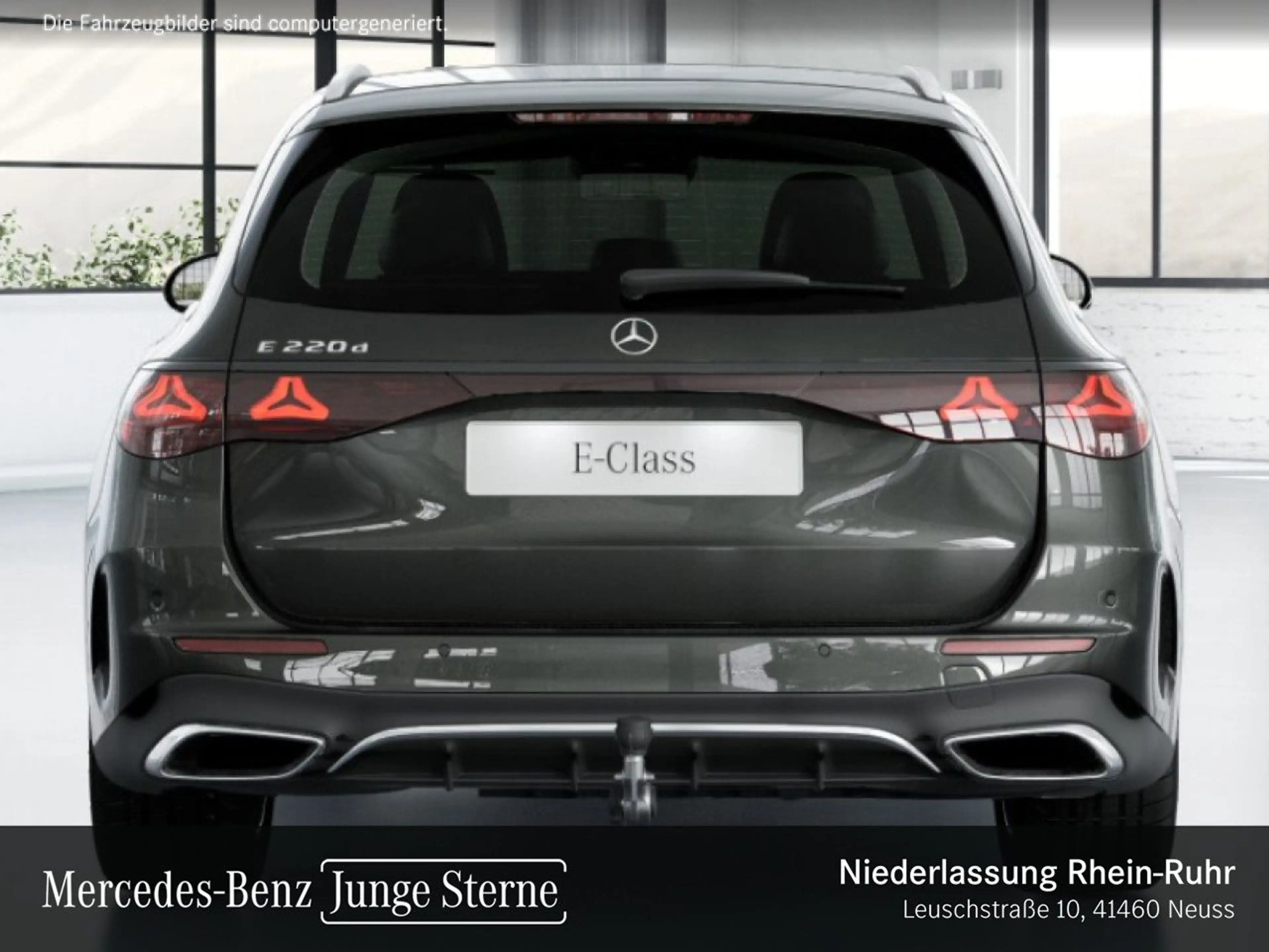 Mercedes-Benz E 220 d T Edition AMG-Line Fahrass WideScreen 360° — photo 8