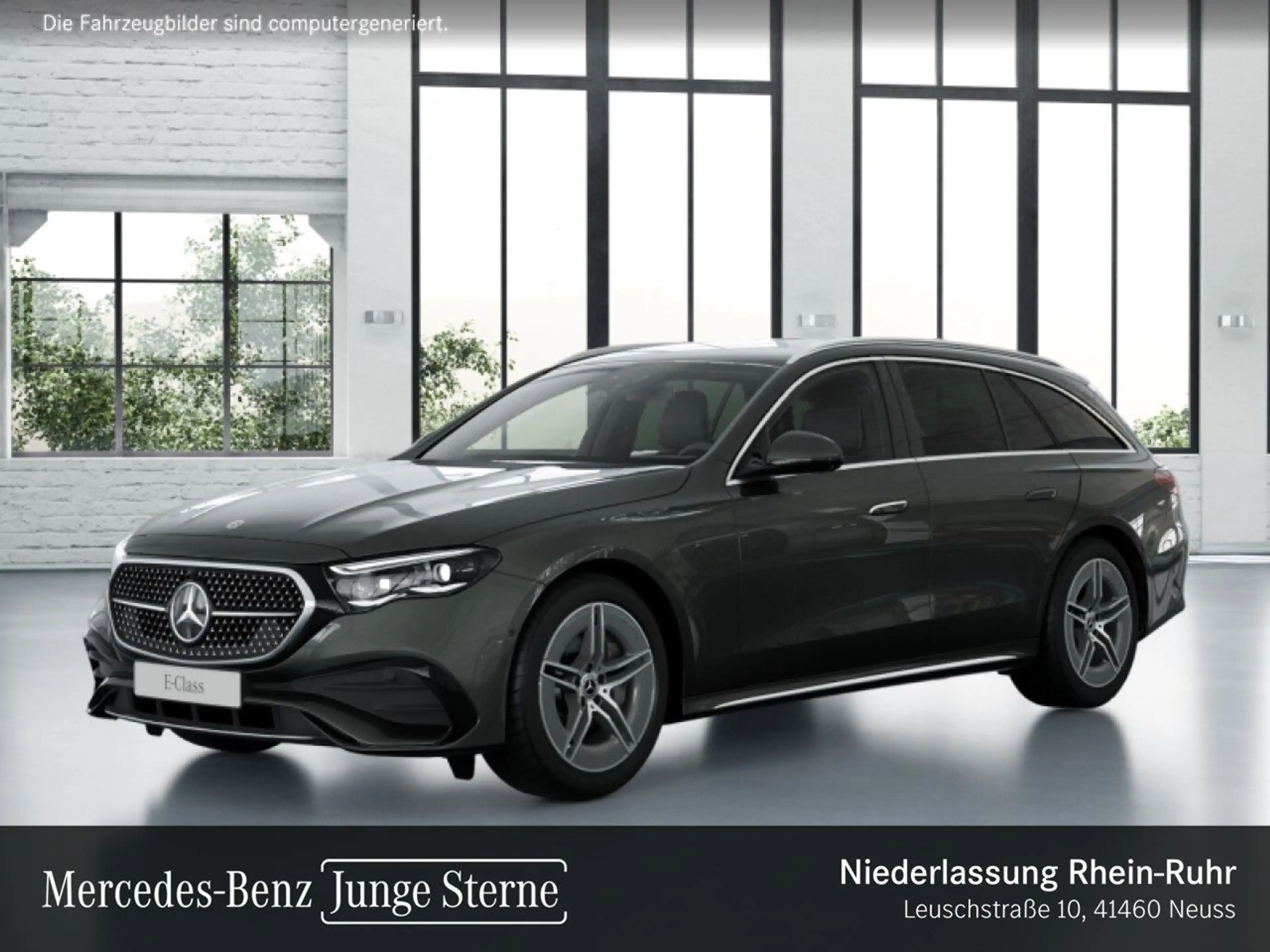 Mercedes-Benz E 220 d T Edition AMG-Line Fahrass WideScreen 360° — photo 13