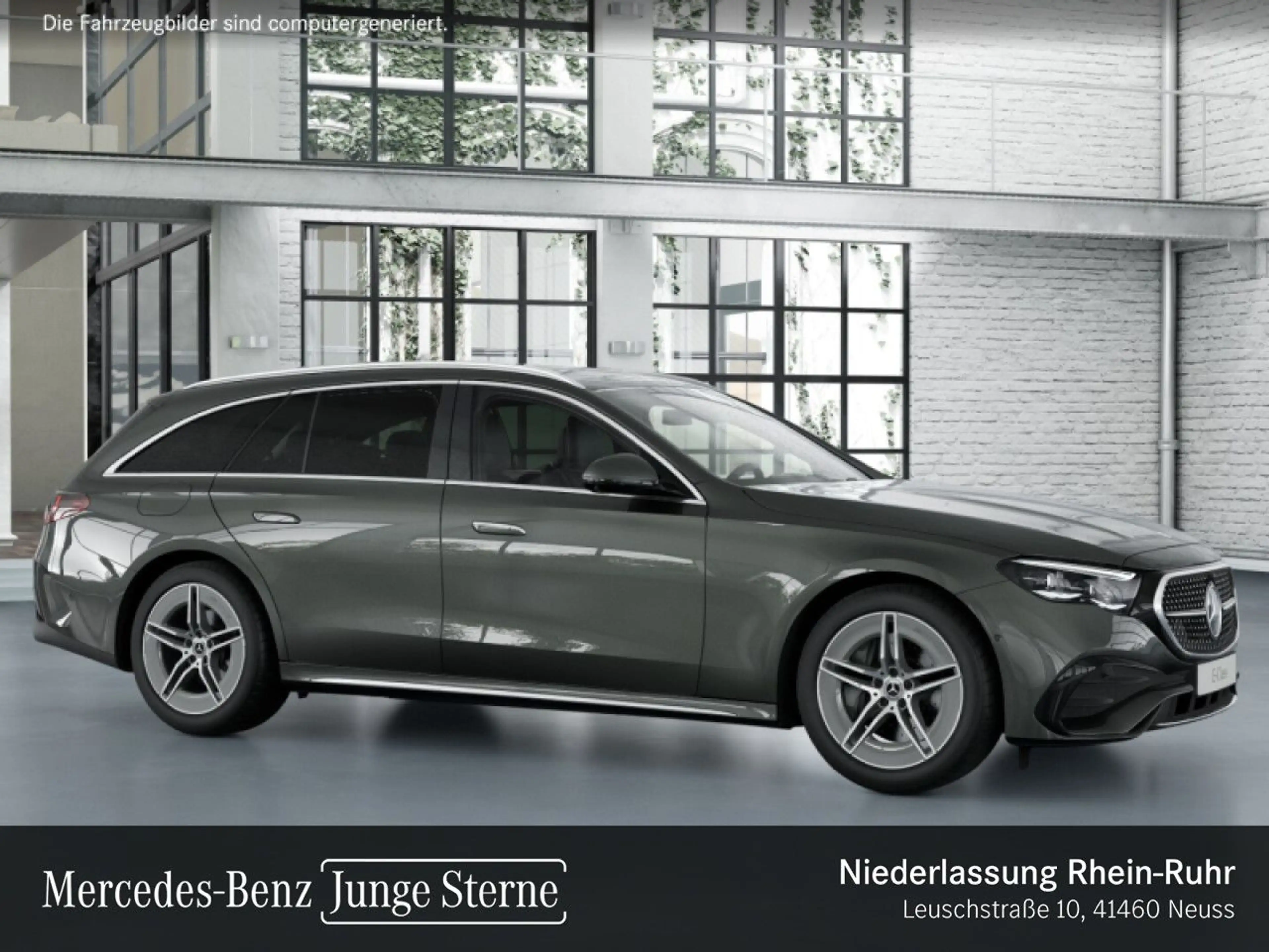 Mercedes-Benz E 220 d T Edition AMG-Line Fahrass WideScreen 360° — photo 15