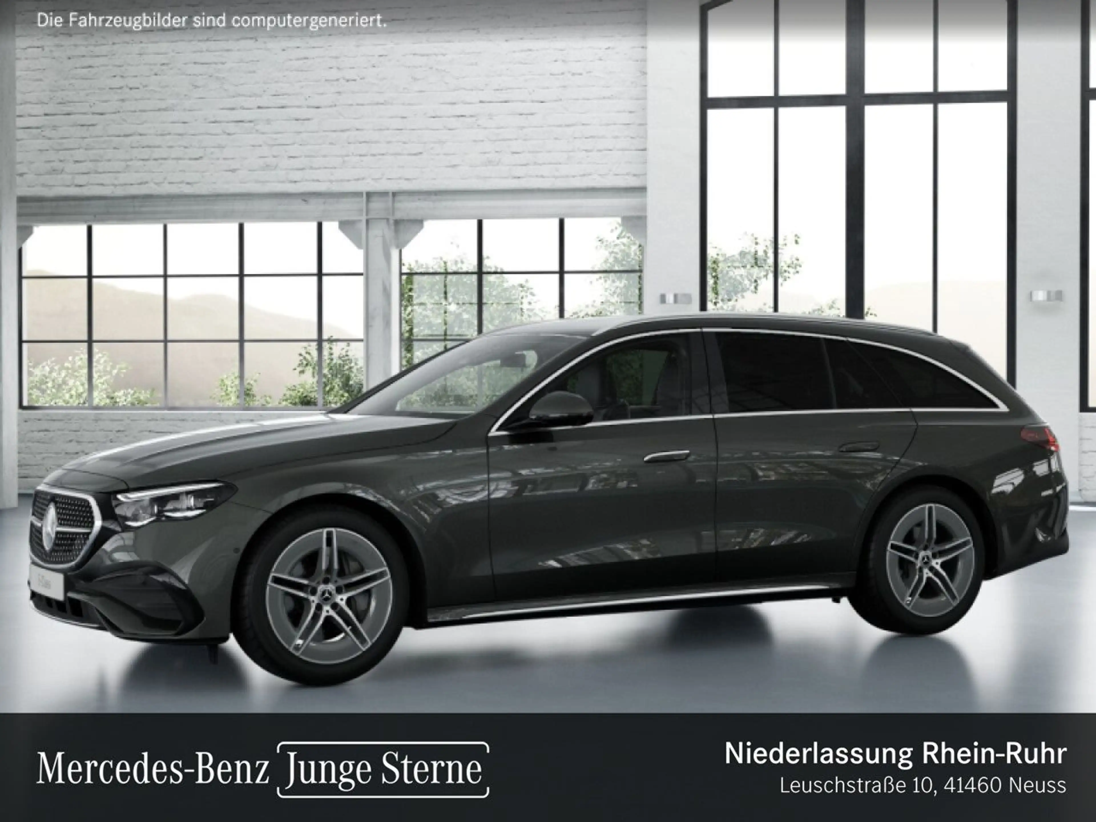 Mercedes-Benz E 220 d T Edition AMG-Line Fahrass WideScreen 360° — photo 3
