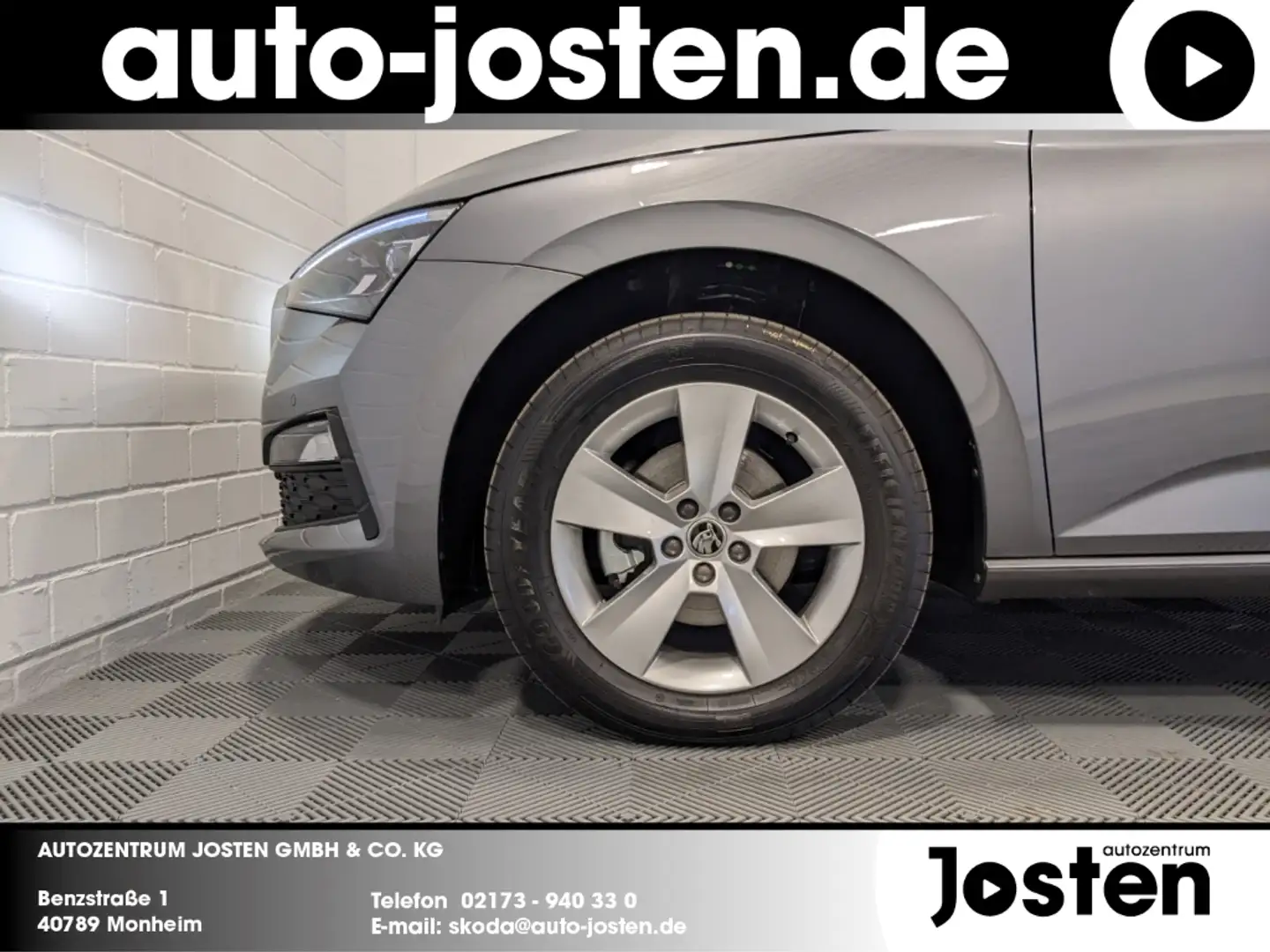 Skoda Scala Style 1.0 TSI DSG CarPlay SHZ PDC Bi-LED GRA Gris - 2