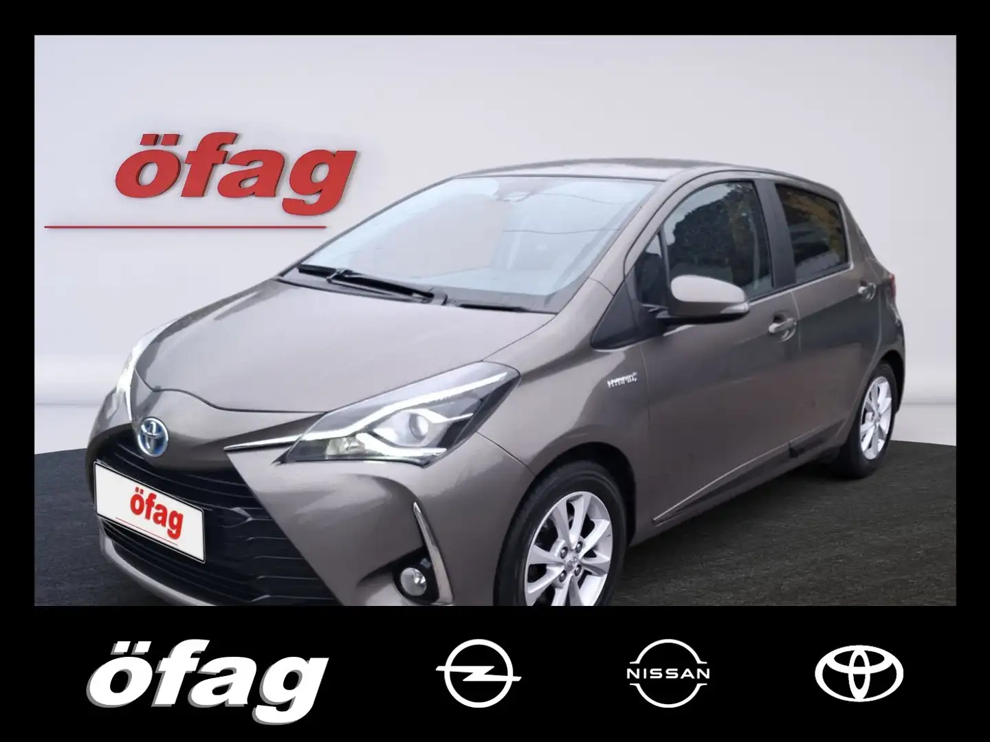 Toyota Yaris 1.5 Active Kam.+LM+DynLicht+Facelift+AUT Grau - 1