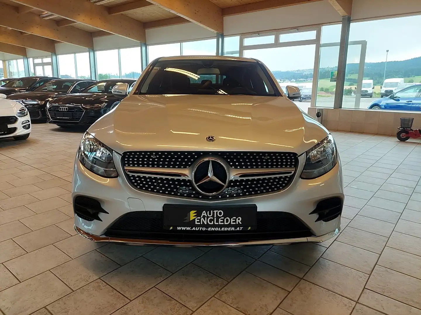 Mercedes-Benz GLC 220 d Coupé 4MATIC Aut. Argent - 2