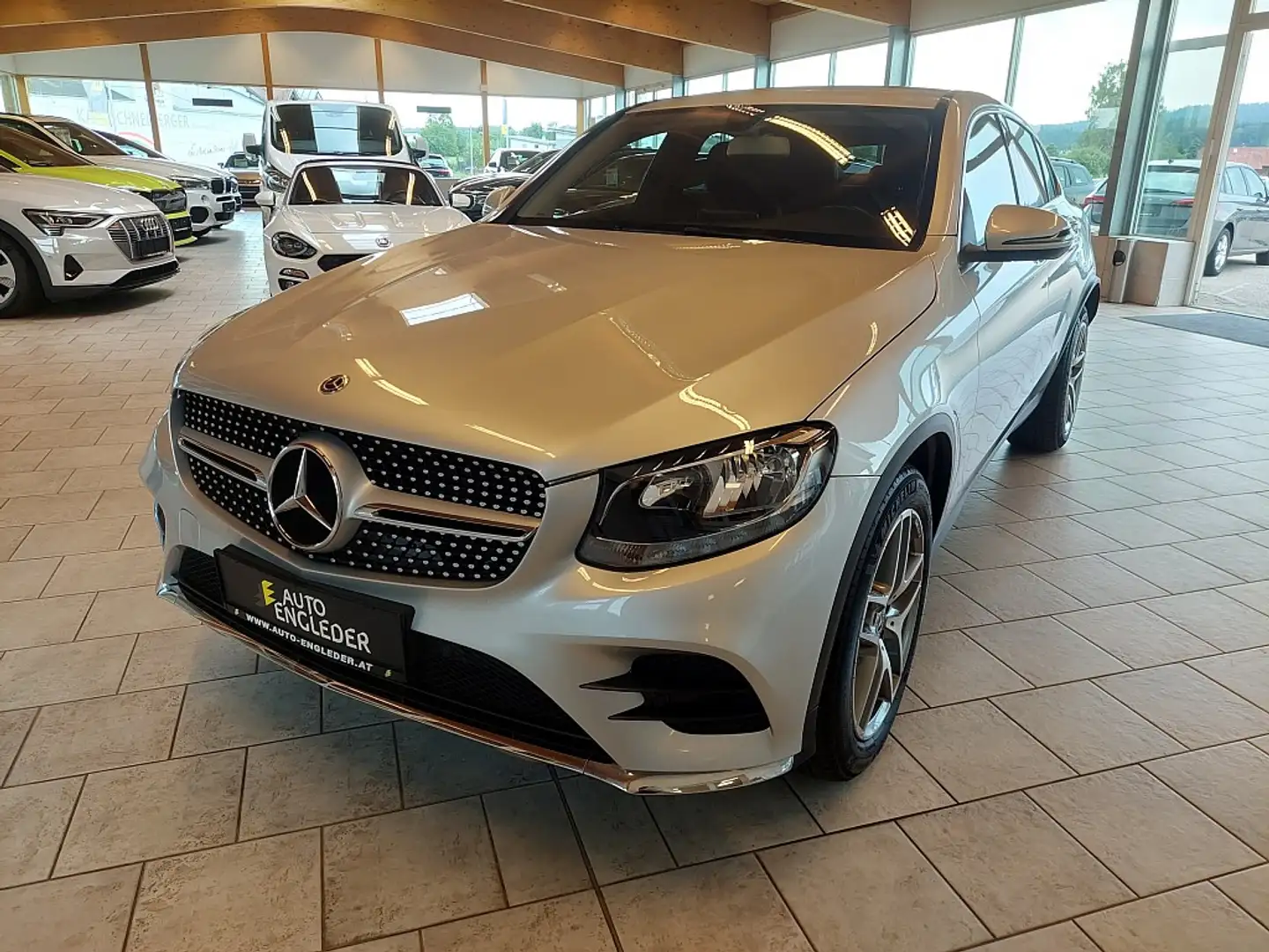 Mercedes-Benz GLC 220 d Coupé 4MATIC Aut. Argent - 1
