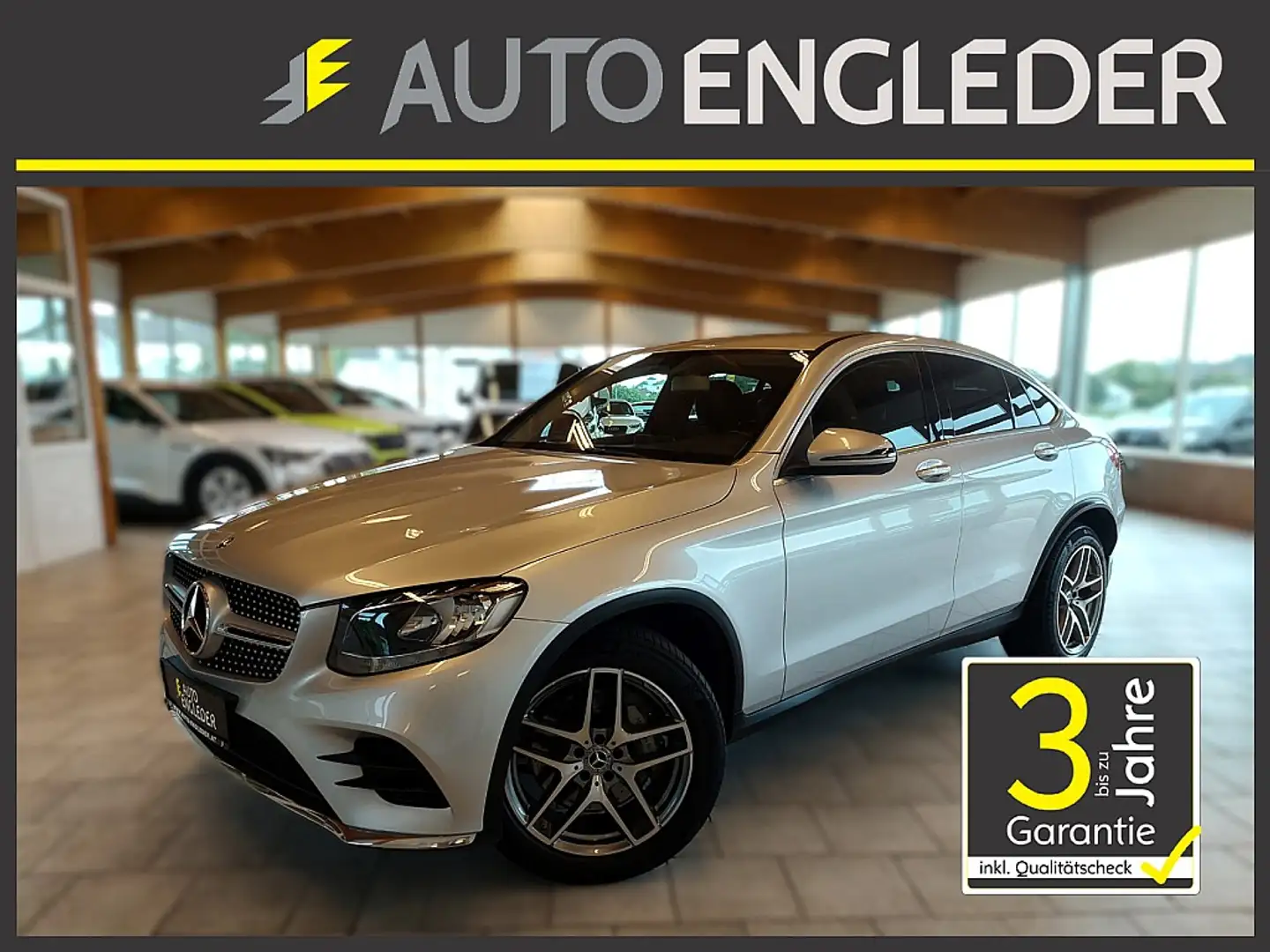 Mercedes-Benz GLC 220 d Coupé 4MATIC Aut. Plateado - 1