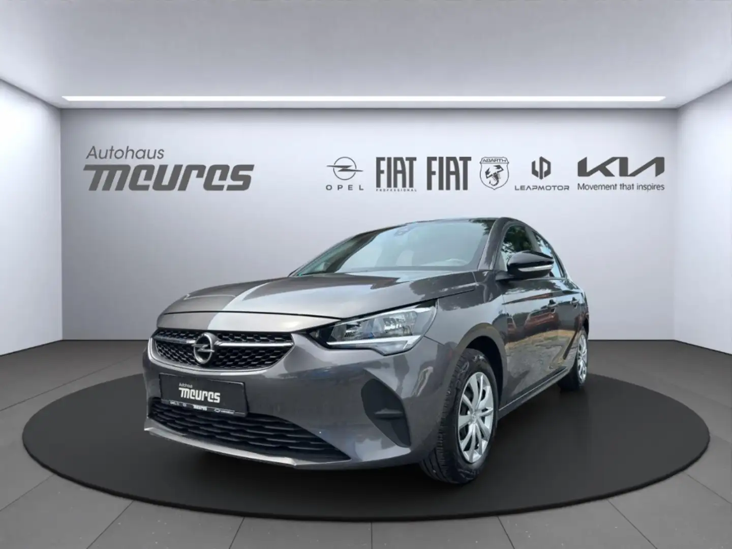 Opel Corsa F 1.2 Edition Klima PDC Temp Apple CarPlay USB BT Grau - 1
