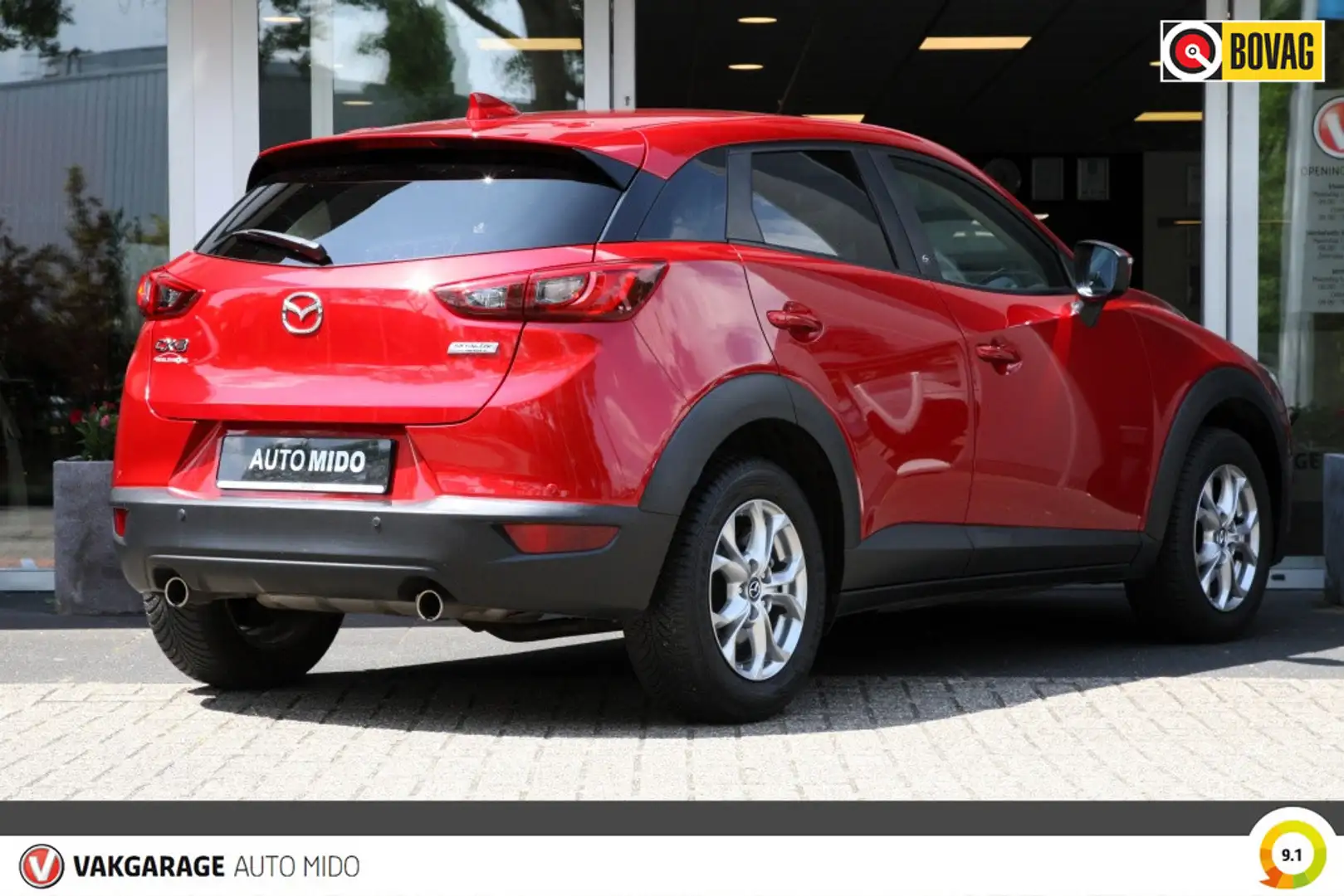 Mazda CX-3 CX-3 2.0 SKYACTIV-G Automaat Exclusive-Line -LAGE Rood - 2