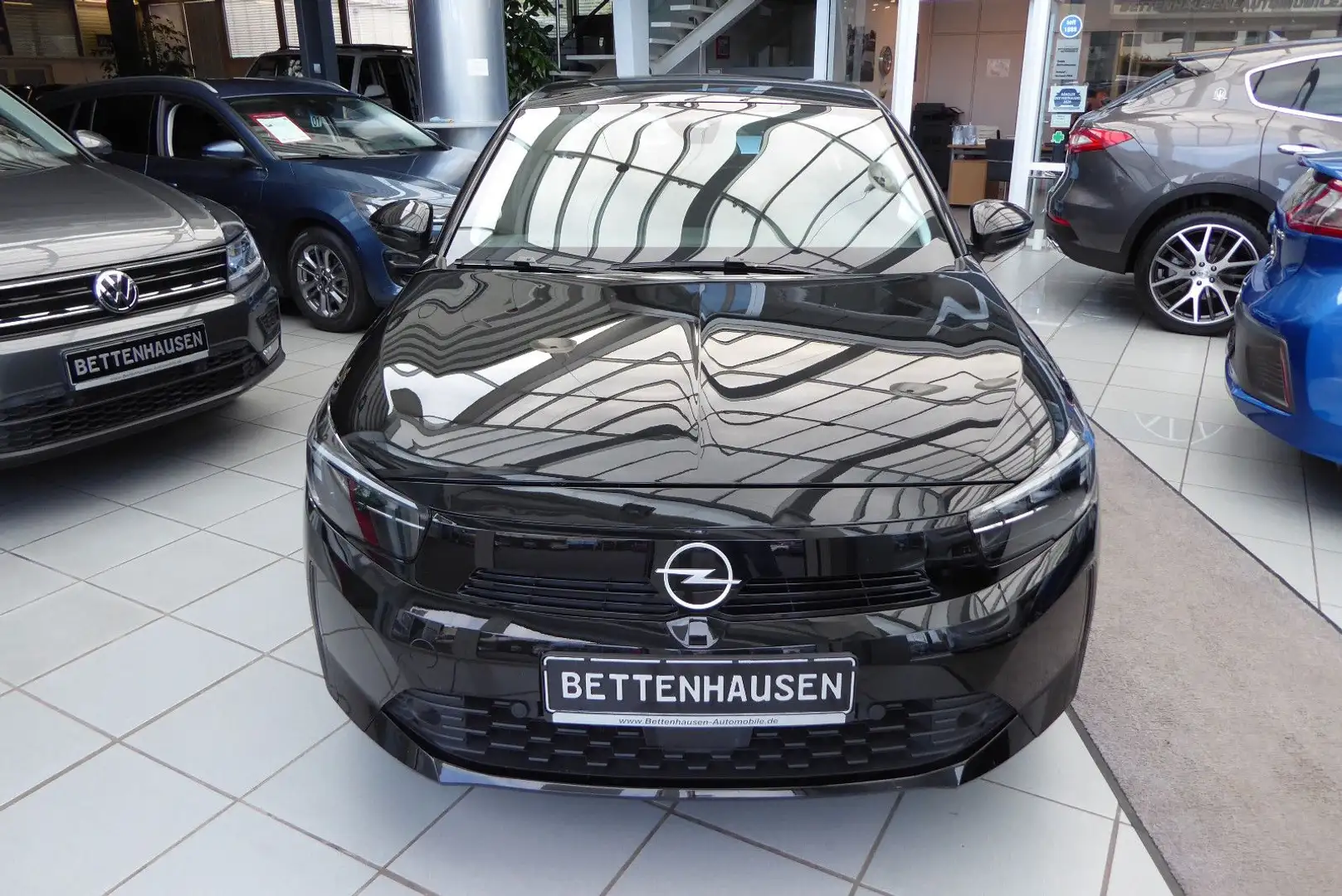 Opel Corsa F erst 50.700 KM!! 1.Hand SHZ Schwarz - 2