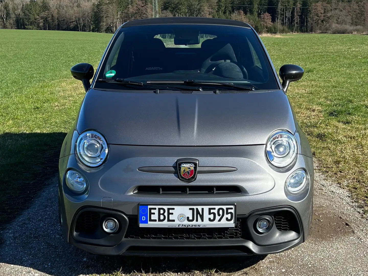 Fiat 500C Abarth 595 Competizione Stříbrná - 2