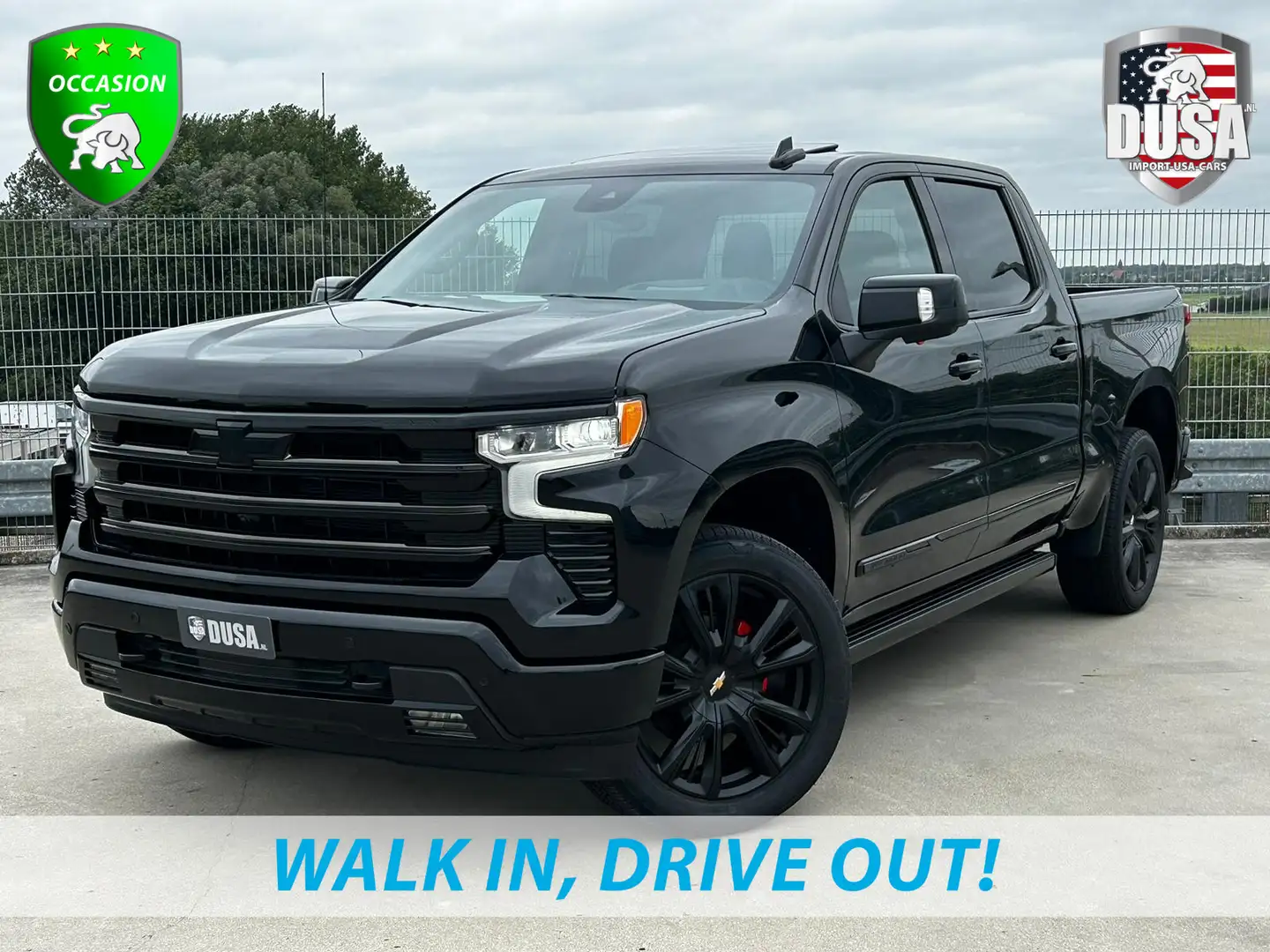 Chevrolet Silverado 1500 | 6.2 V8 | High Country | Black Ops | Leder | - 1