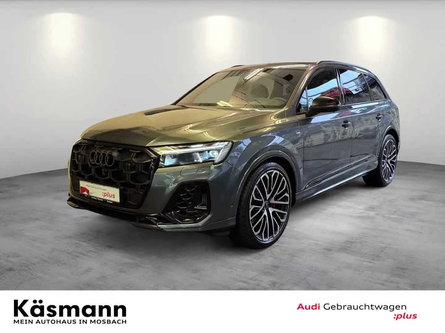 Audi Q7 S line 60TFSIe quattro AHK PANO 360° MATRIX Grau - 2