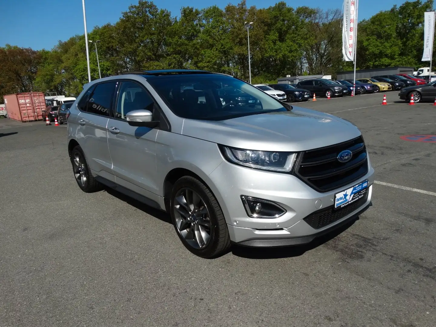 Ford Edge 2.0Tdci-BI-TURBO*4x4*ST-LINE*PANO*LEDER*LED Stříbrná - 1
